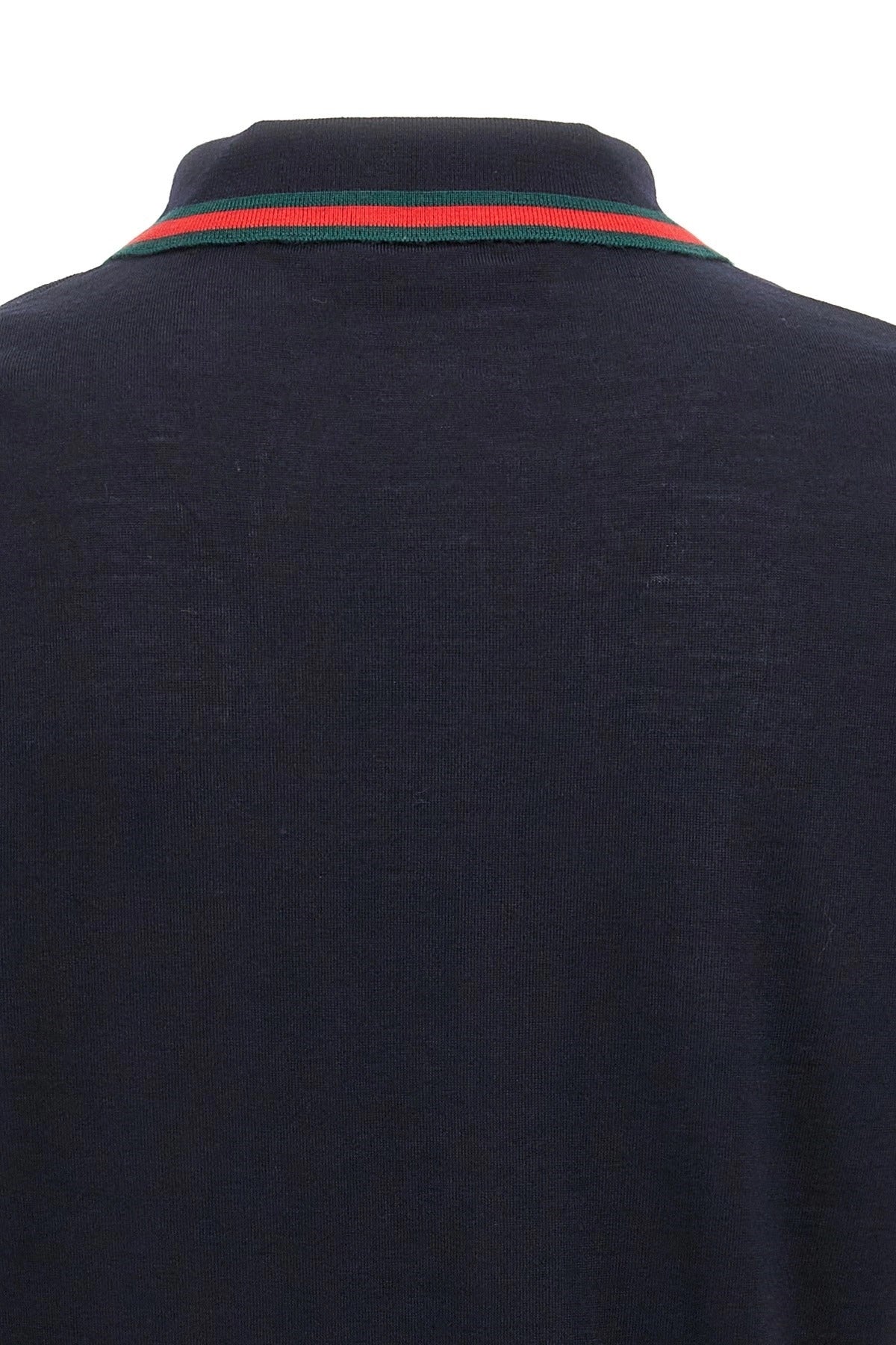 Gucci Web Ribbon Polo Shirt