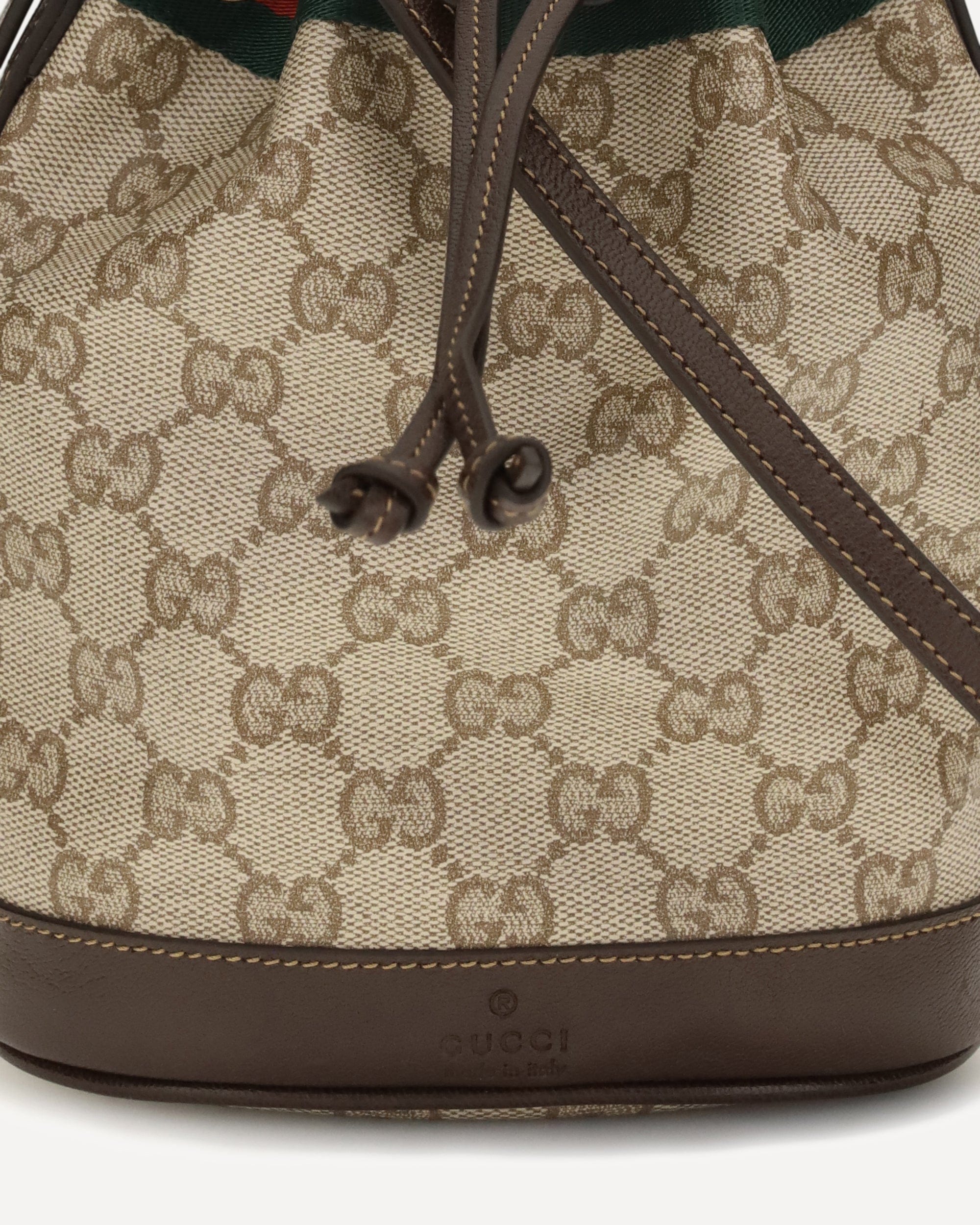Bolso bombonera Gucci Web Stripe