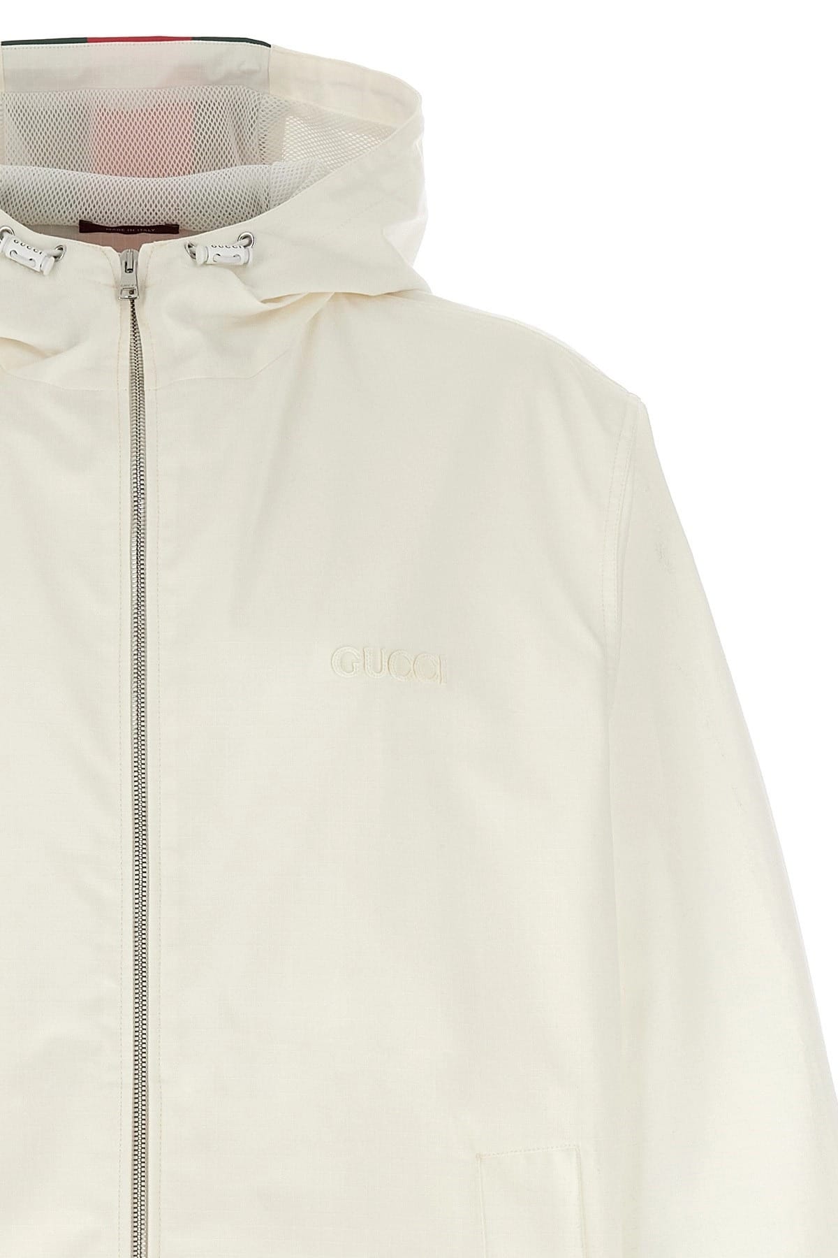Gucci Gucci Web Water-Repellent Jacket