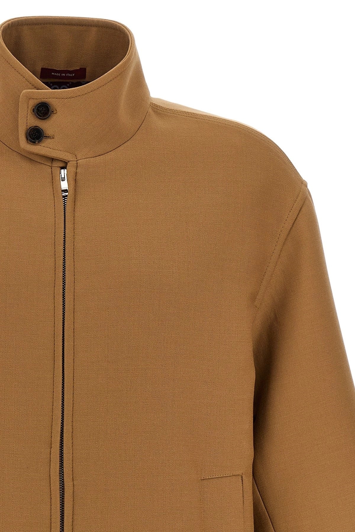 Gucci Wool High Neck Jacket