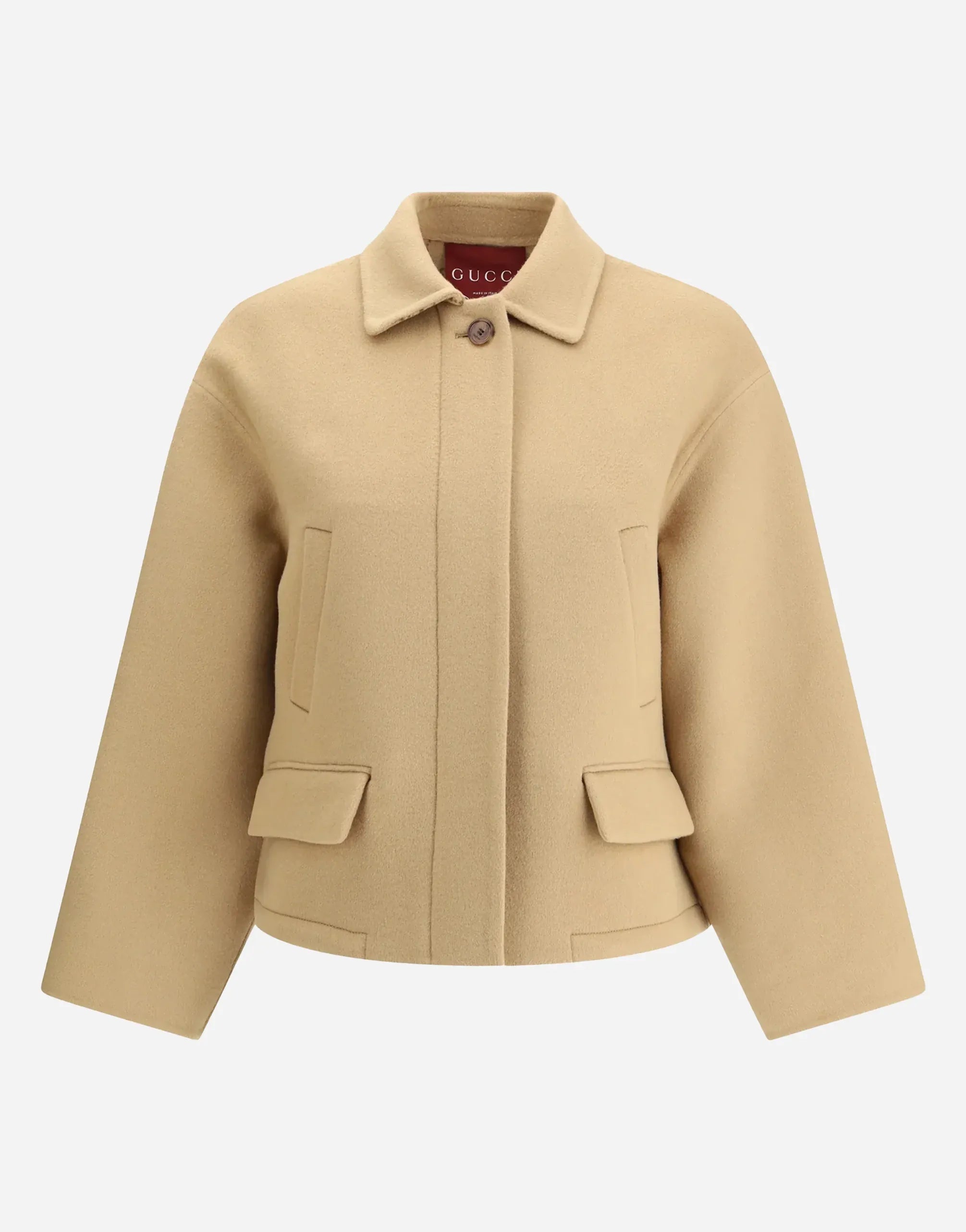 Gucci Zipped Wool Caban Jacket