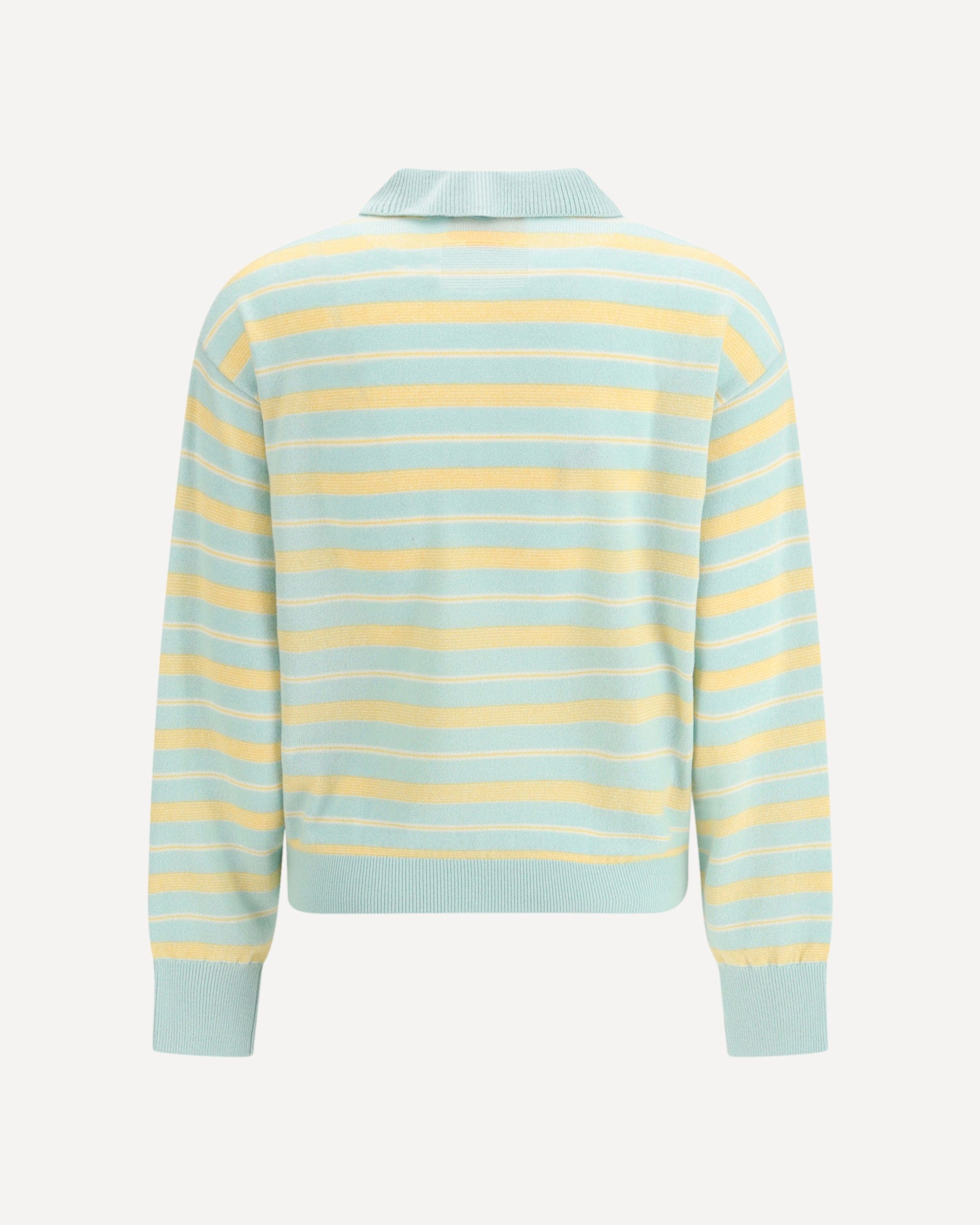 Collegiate Stripe Polo Cashmere - alternate view