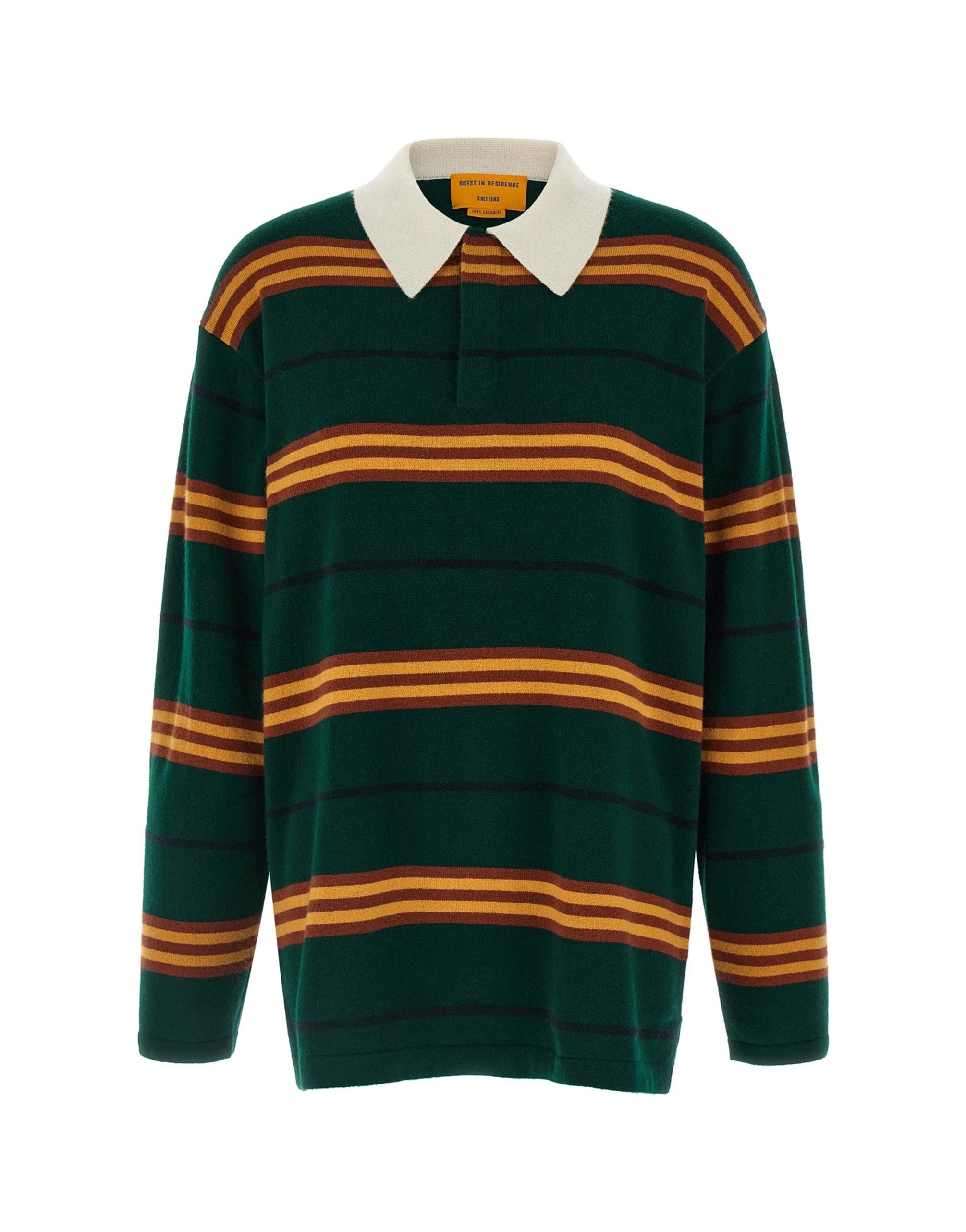 Guest in Residence Guest in Residence Striped Rugby Polo Shirt