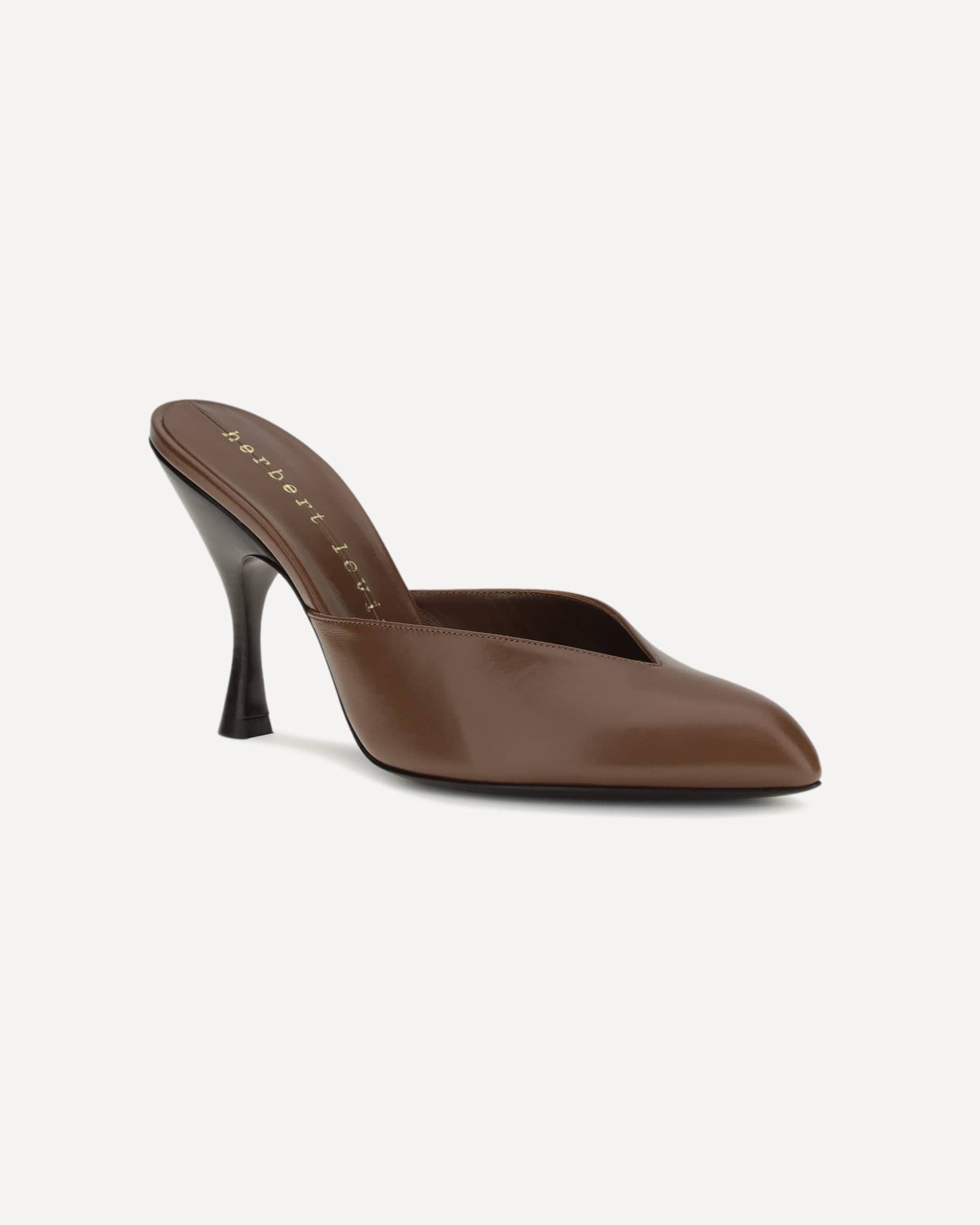 Herbert Levine Sitting Pretty Leather Mules