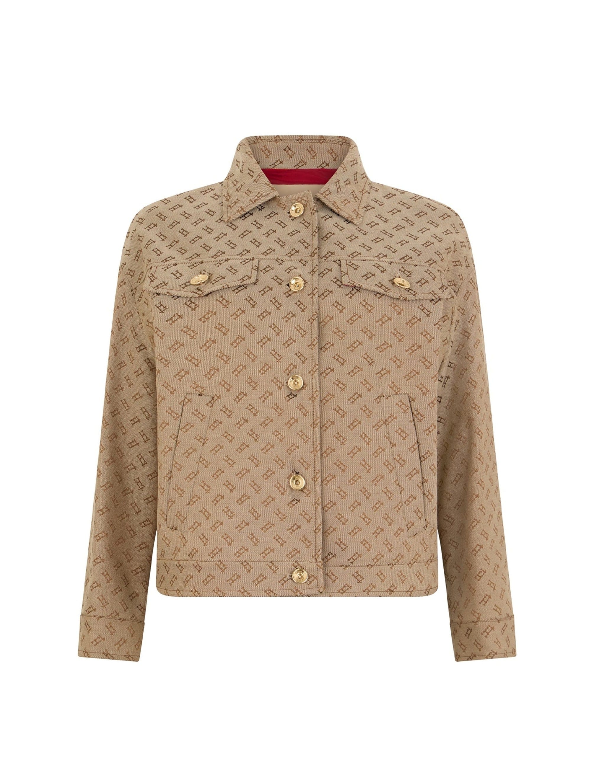 Herno All-Over Logo Jacket