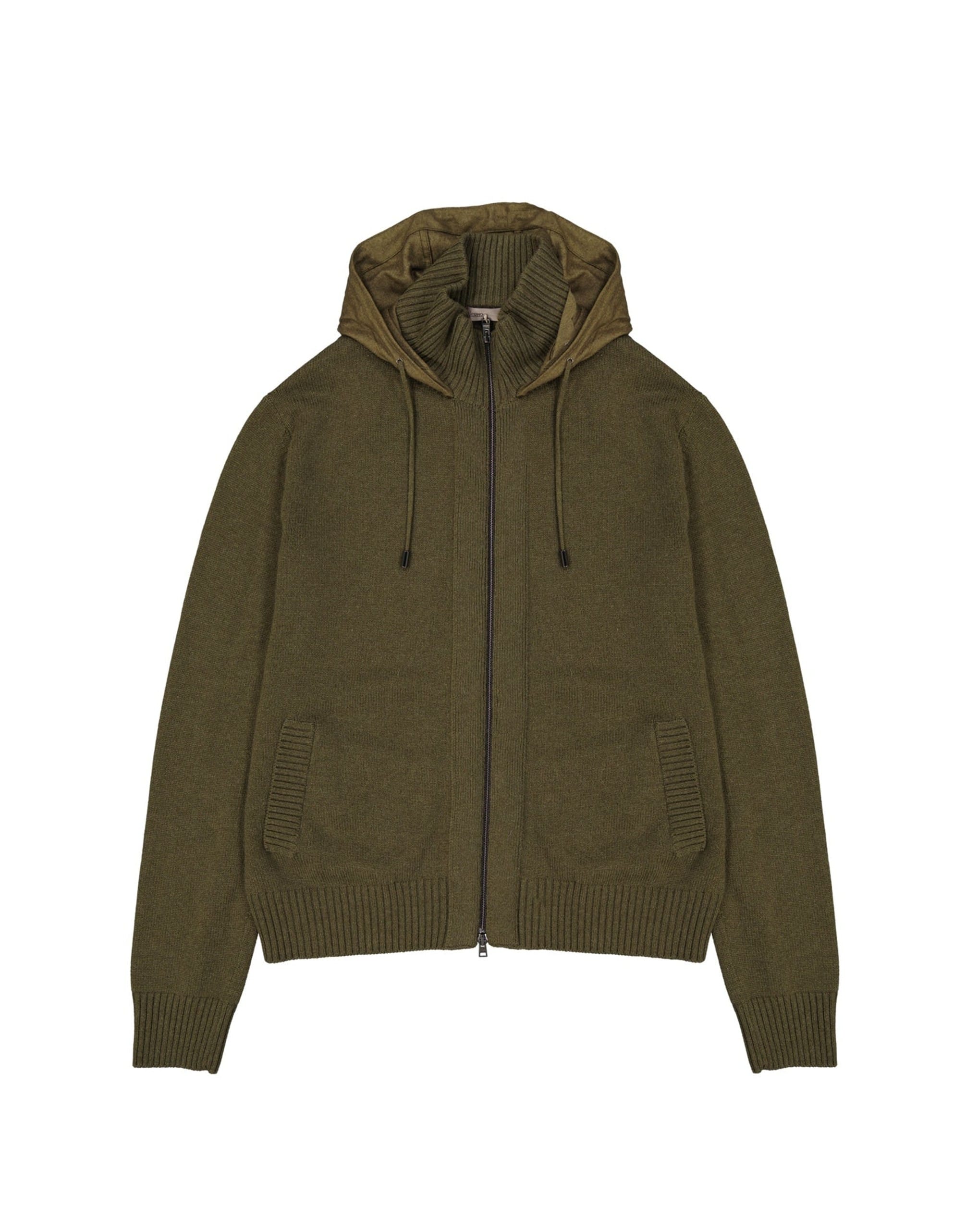 Herno Cashmere Zipped Sweater