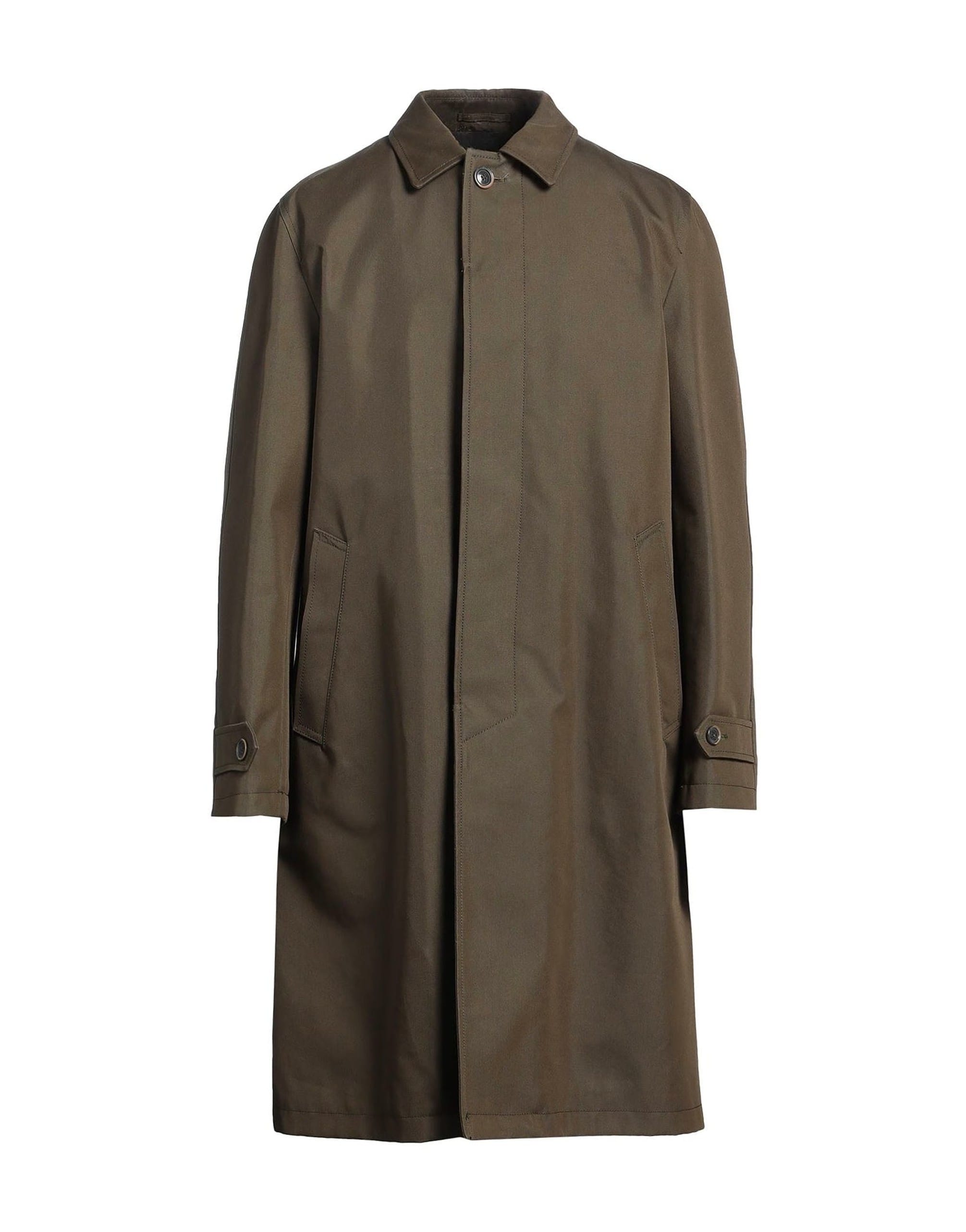 Herno Cotton Coat With Front Buttons