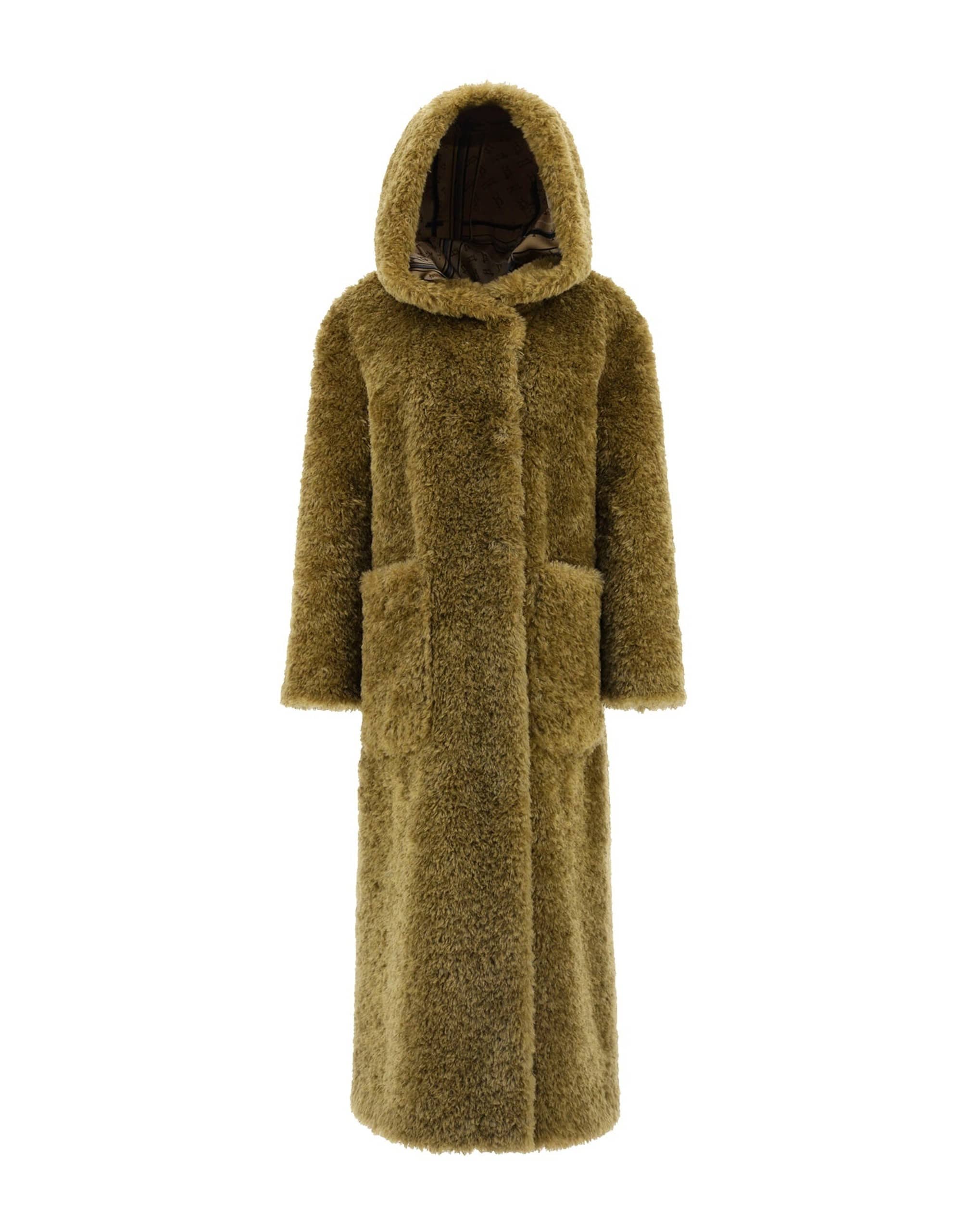 Herno Herno Curly Faux Fur Coat