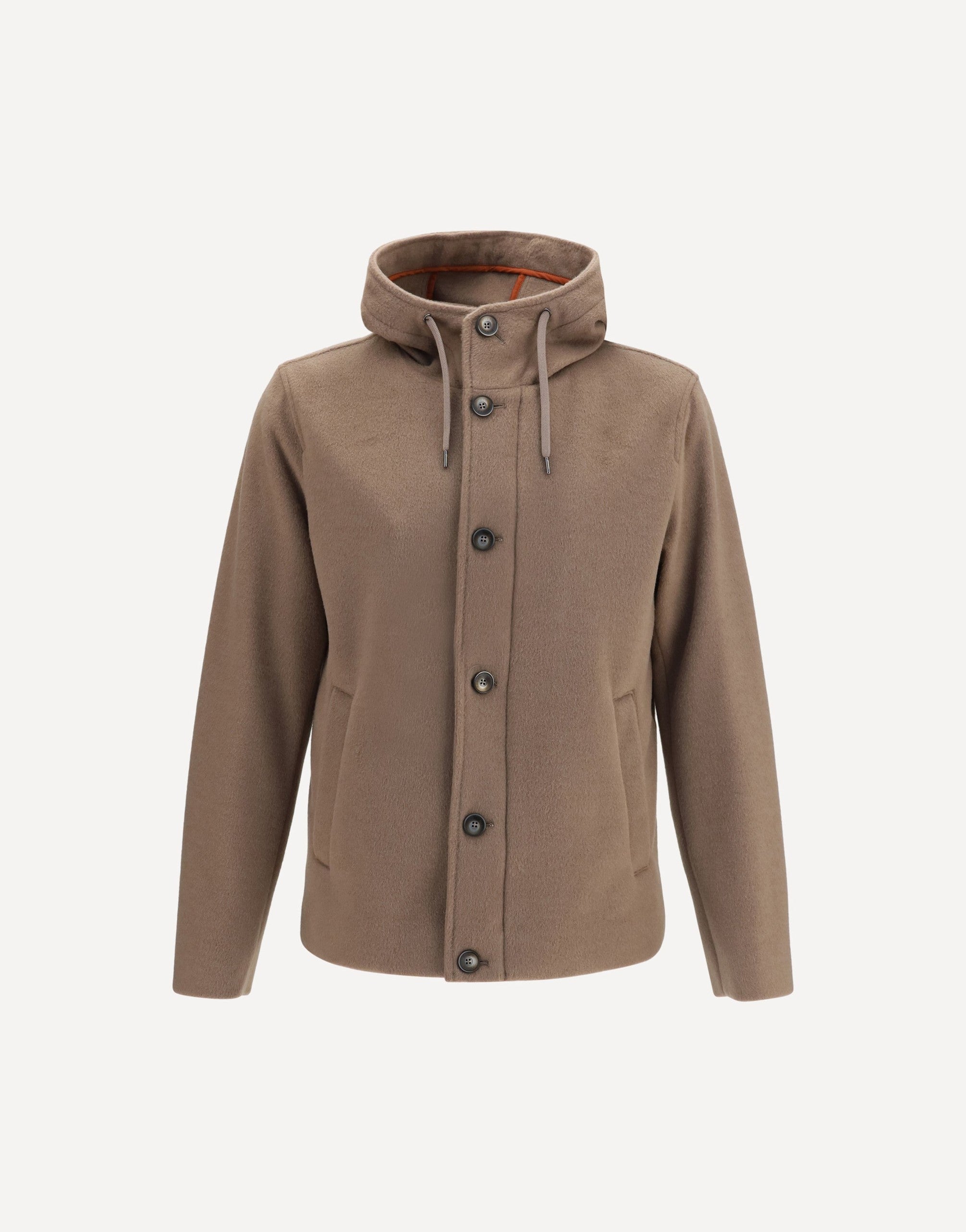 Herno Hooded Button-Front Jacket