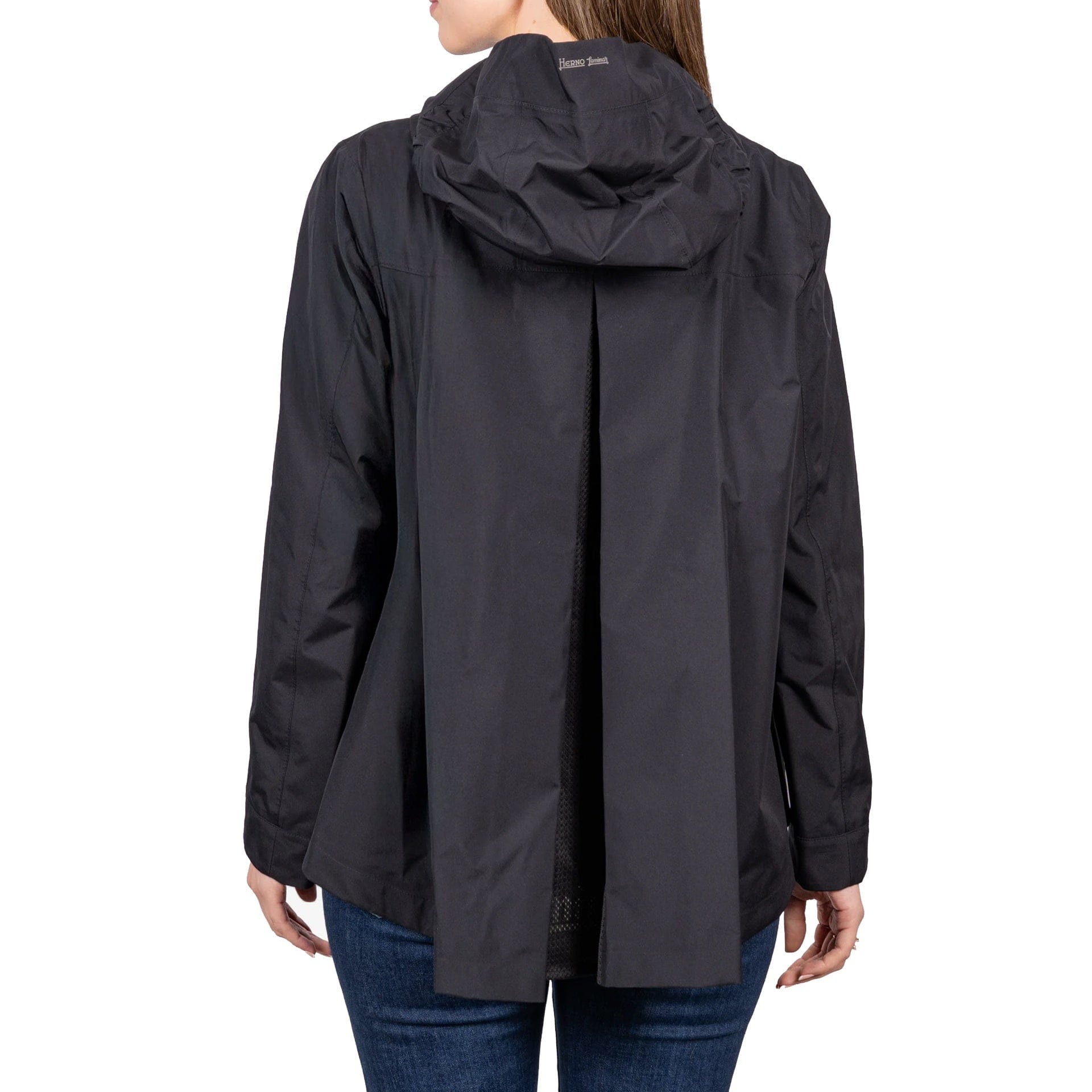 Herno Herno Hooded Cape Jacket