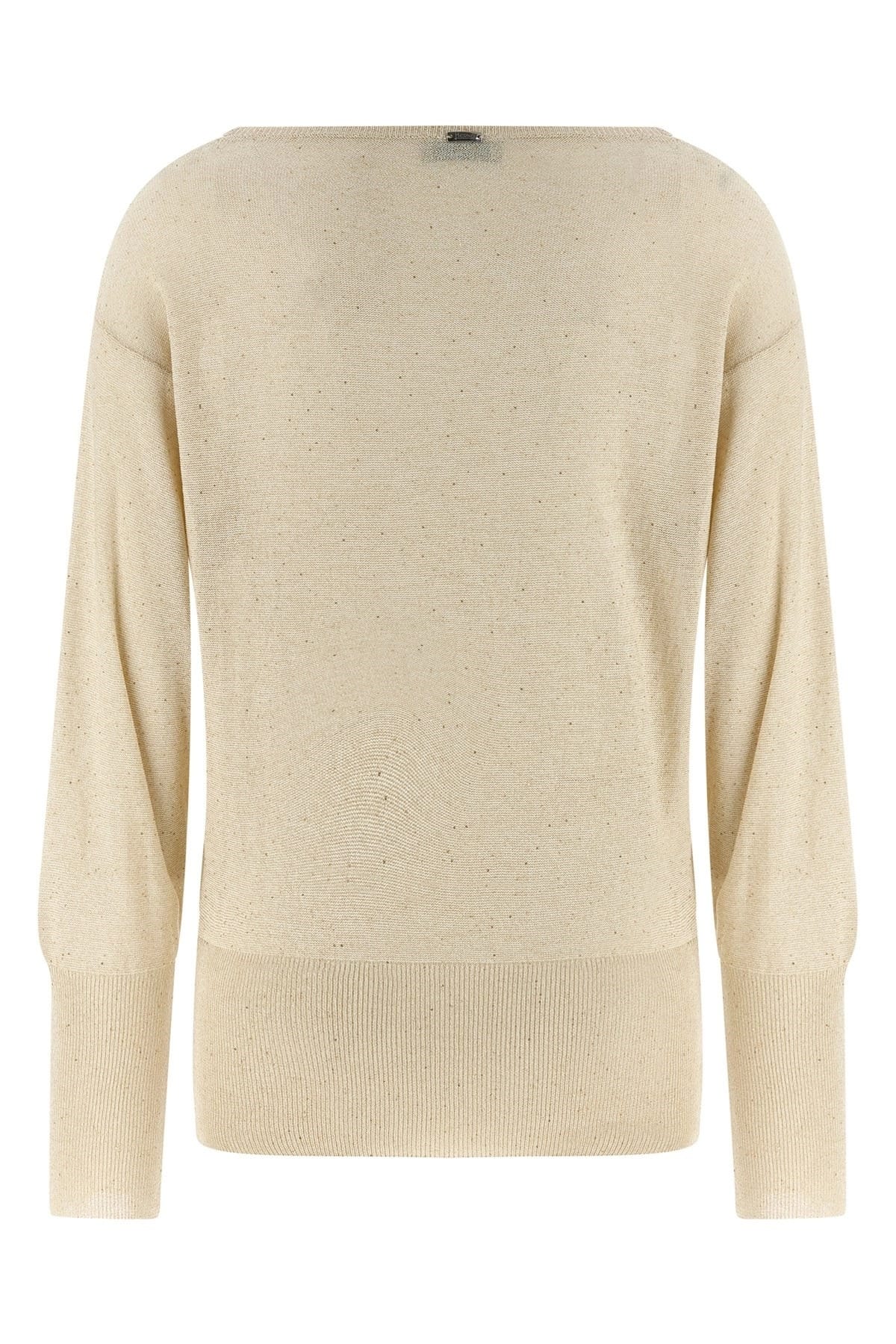 Herno Herno Lamé And Sequin Yarn Sweater