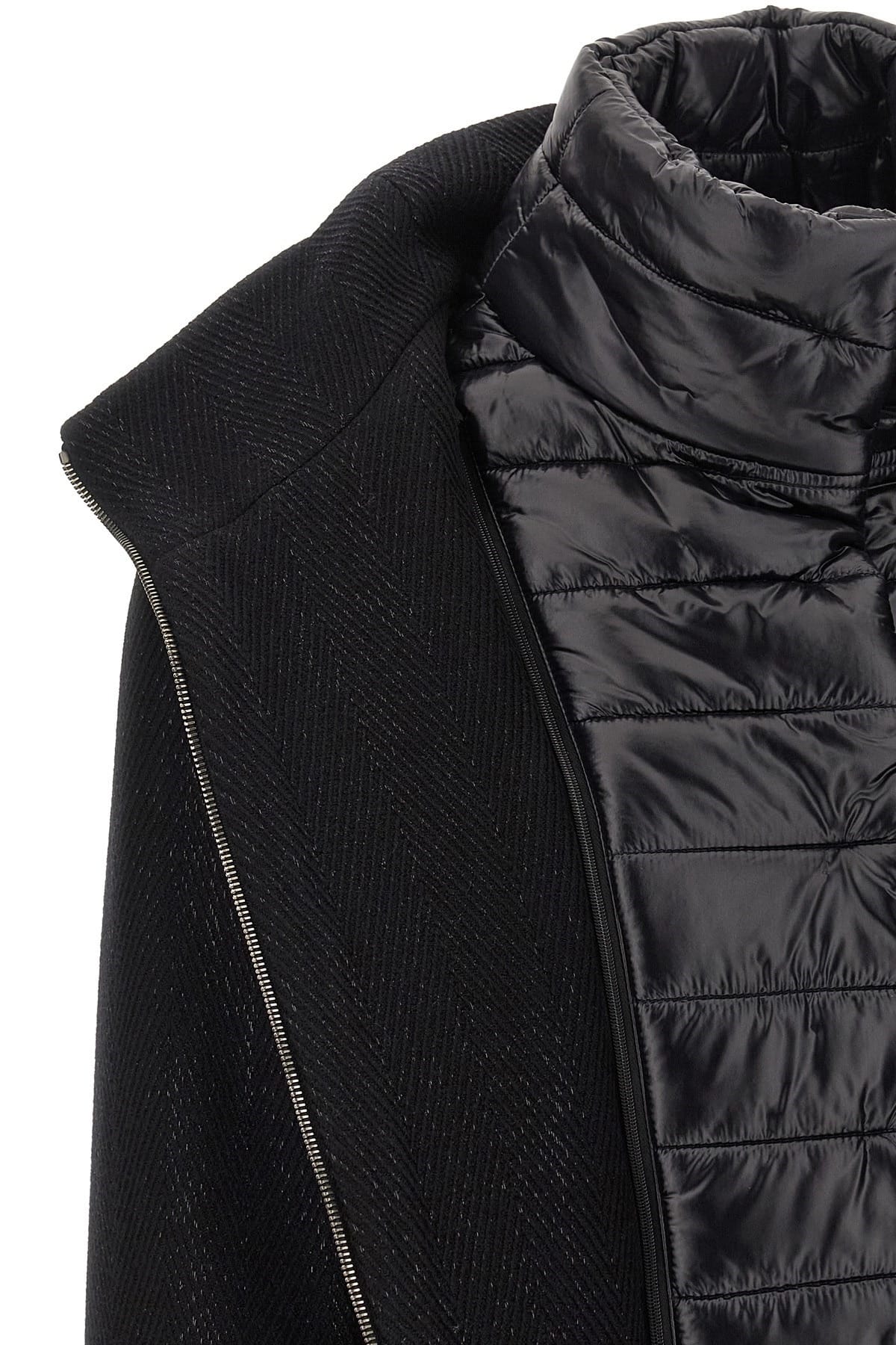 Herno Herno Lamé Thread Wool Coat