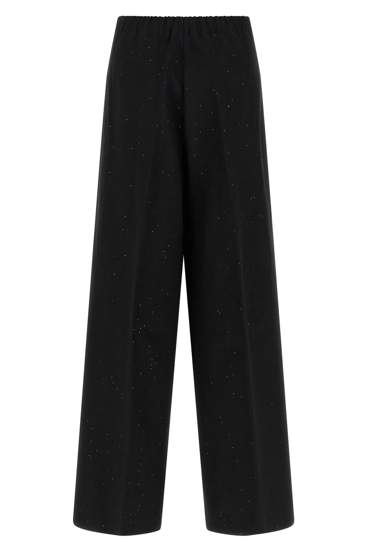 Herno Herno Micro Sequin Wide Leg Pants