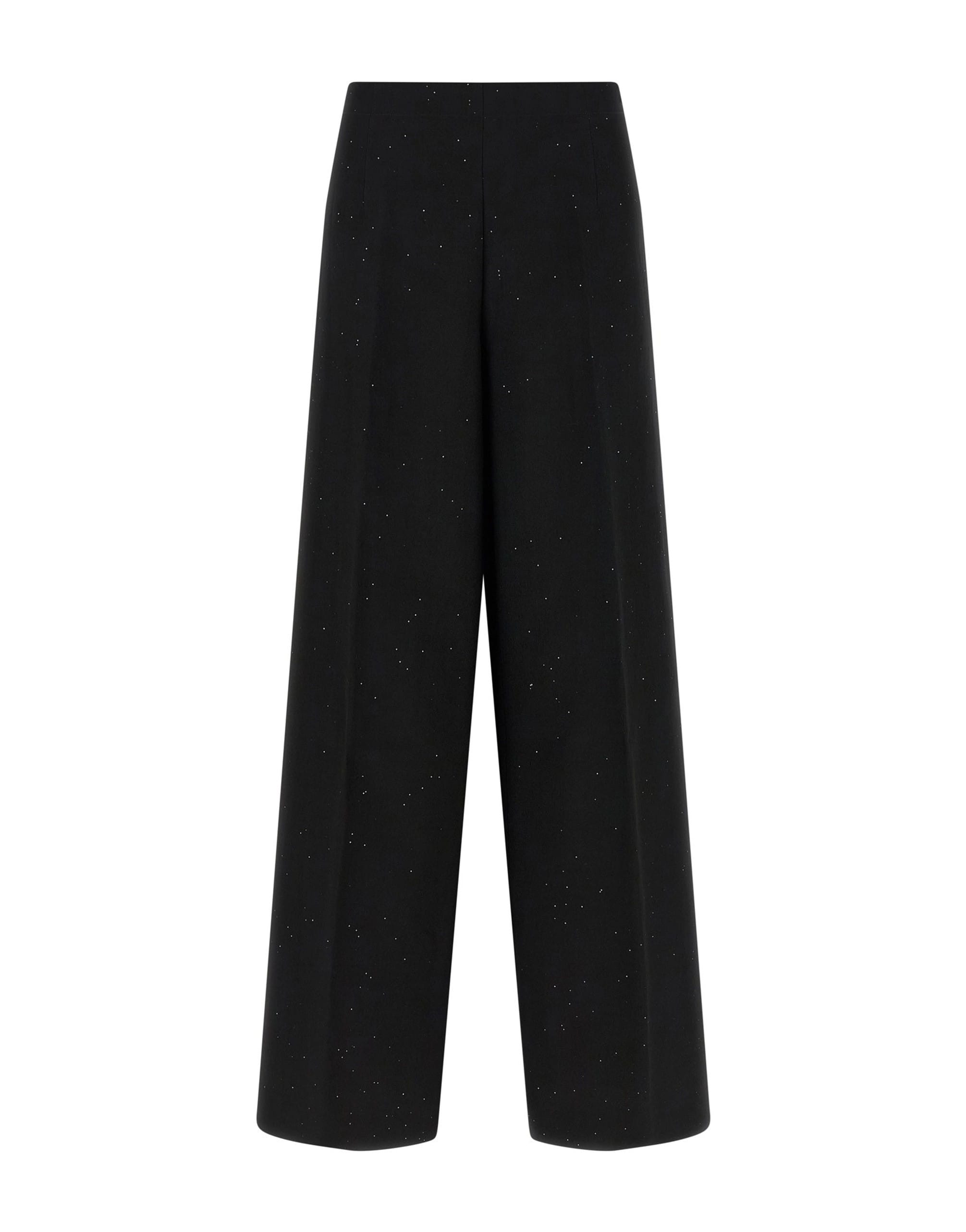 Herno Herno Micro Sequin Wide Leg Pants