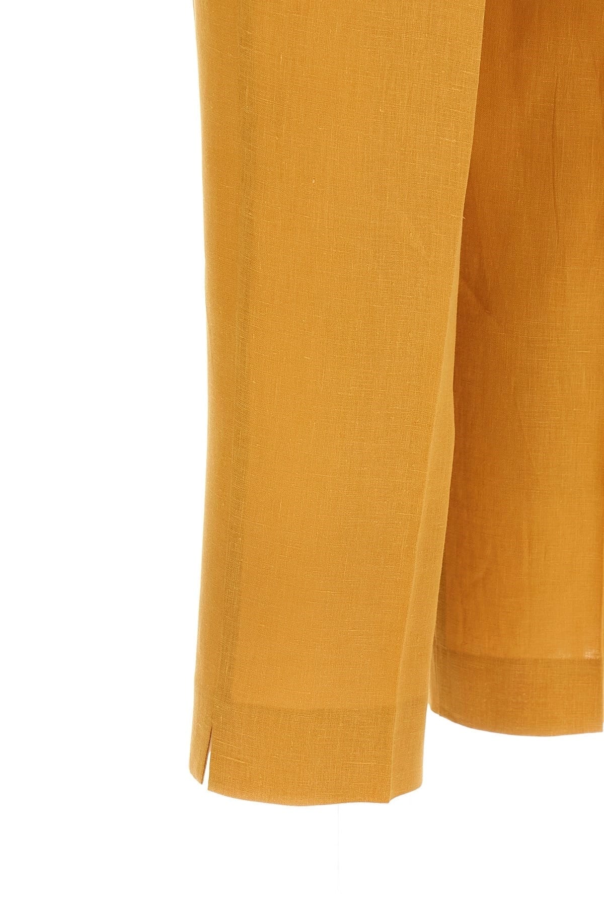Herno Herno Orange Linen Trousers