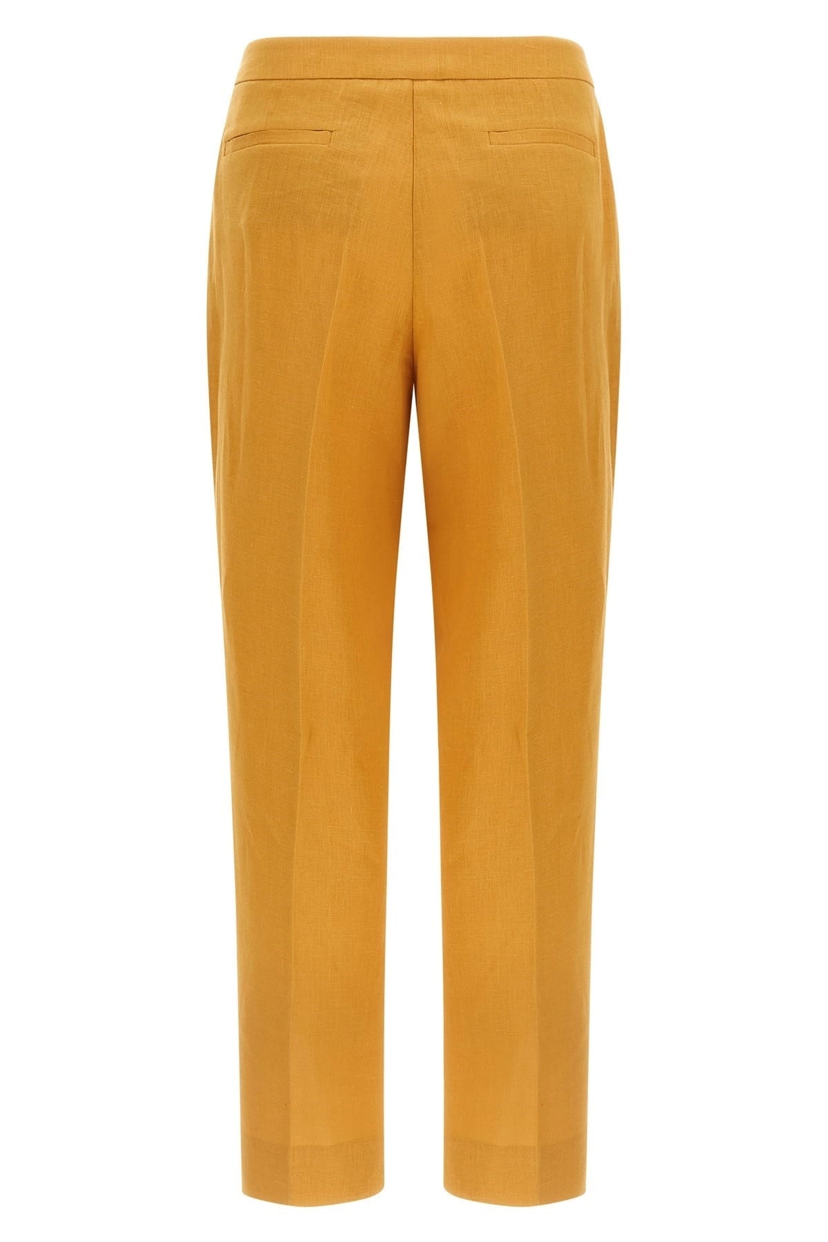 Herno Herno Orange Linen Trousers