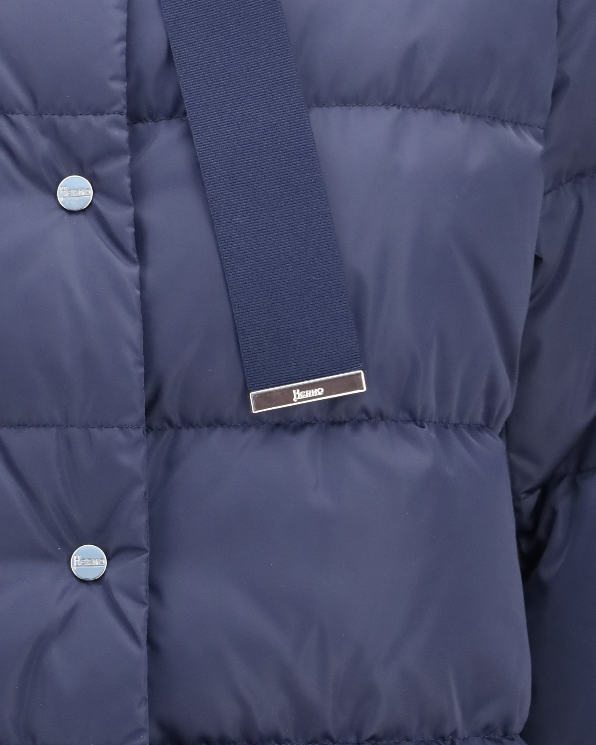 Doudoune en satin Herno