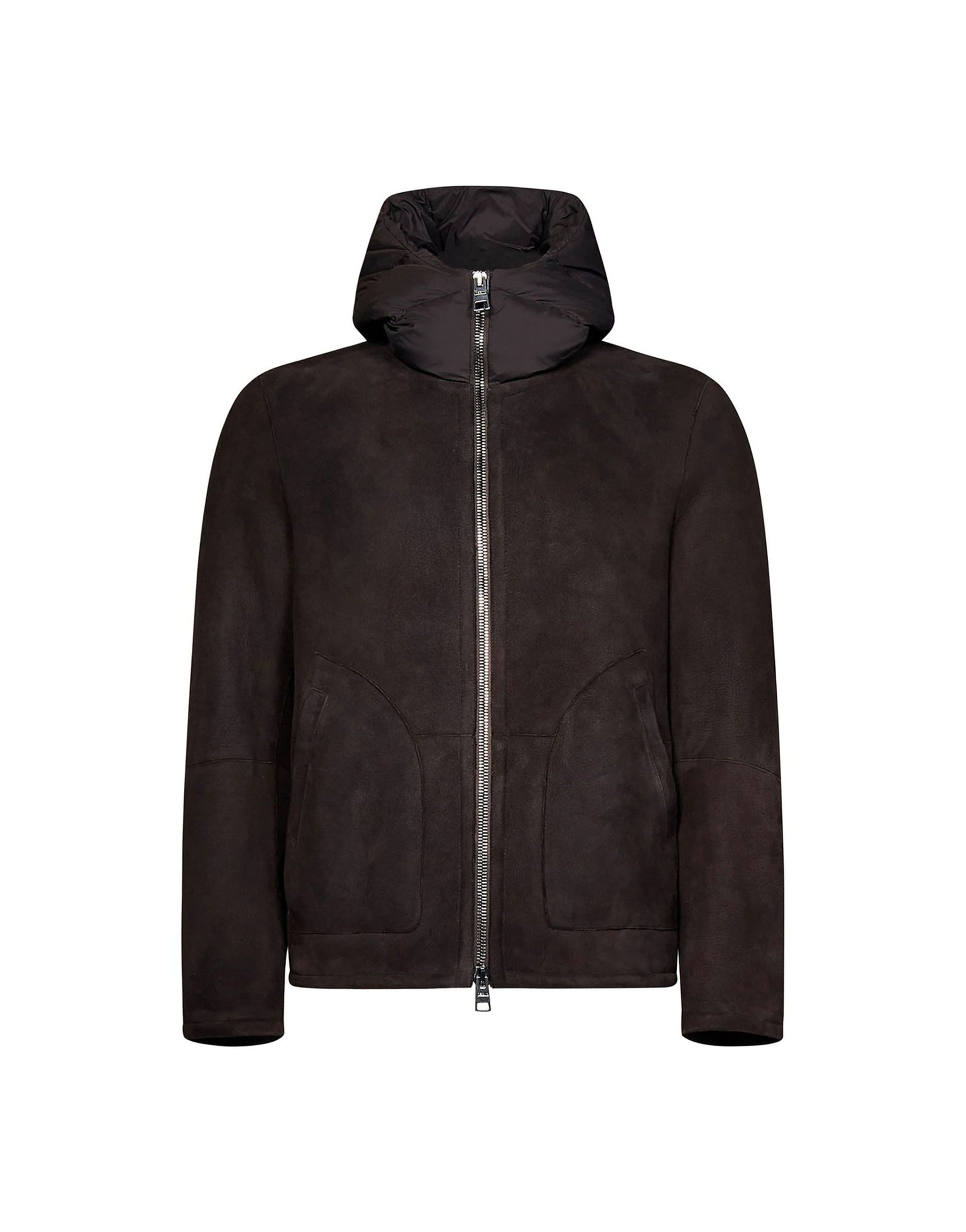 Herno Shearling Jacket With Hood