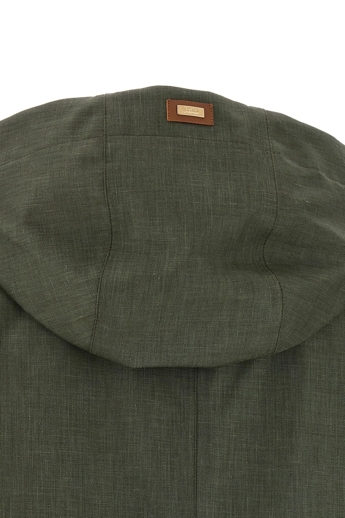 Herno Herno Technical Linen Raincoat