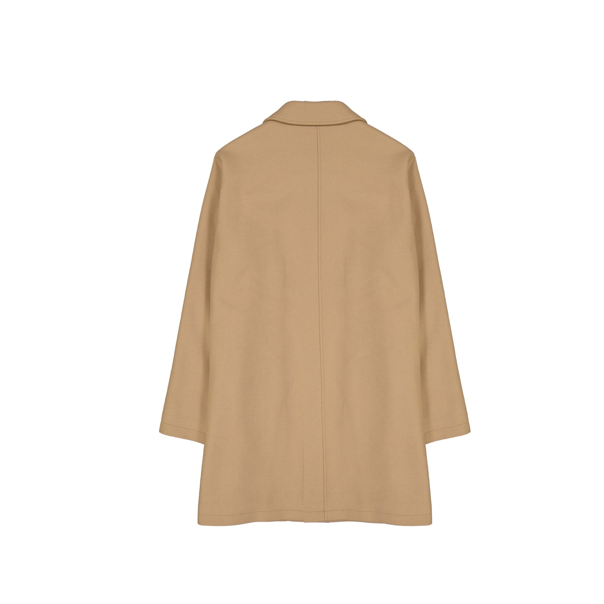 Herno Wool Coat With Detachable Collar