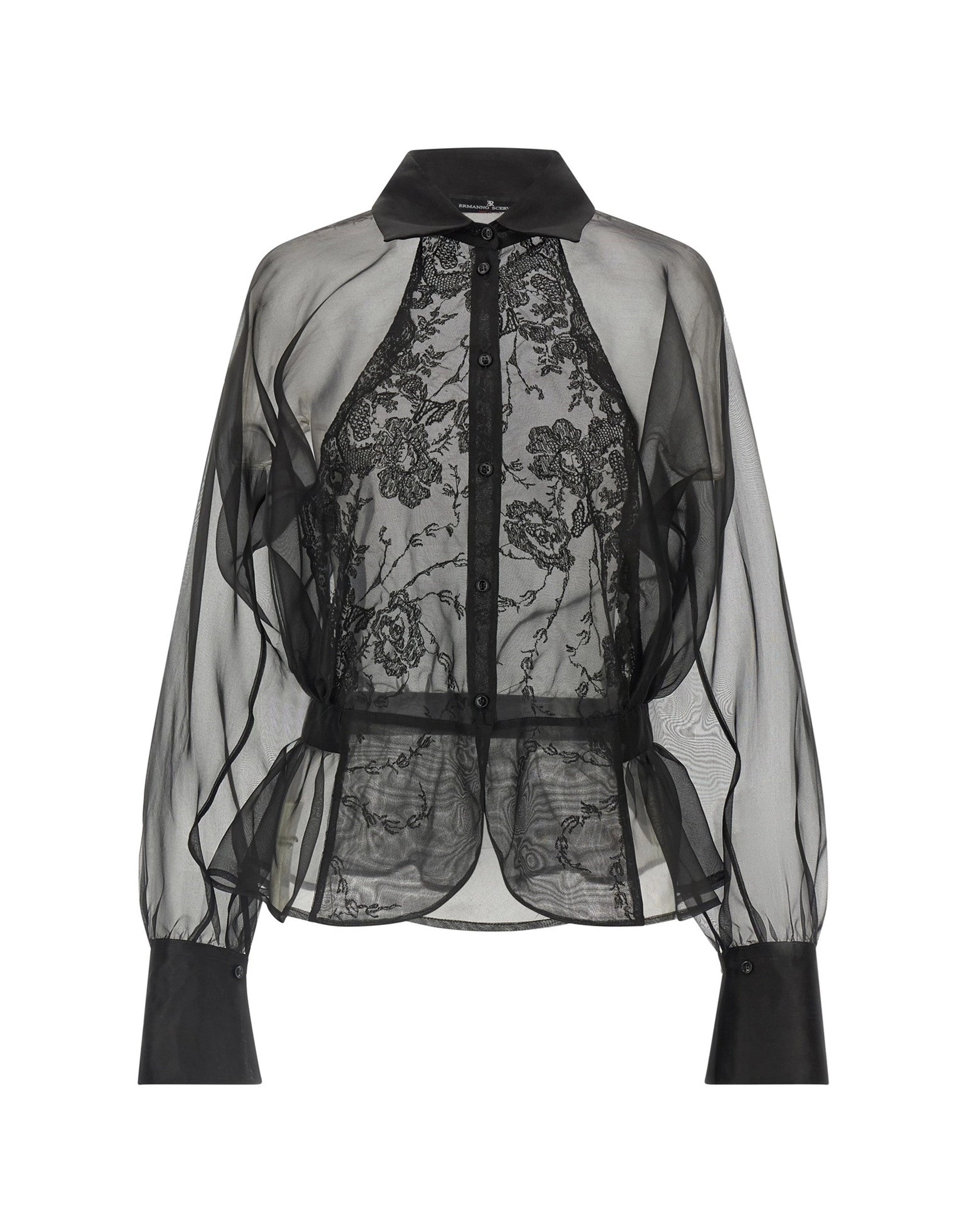 Ermanno Scervino Silk And Lace Shirt | Sendegaro