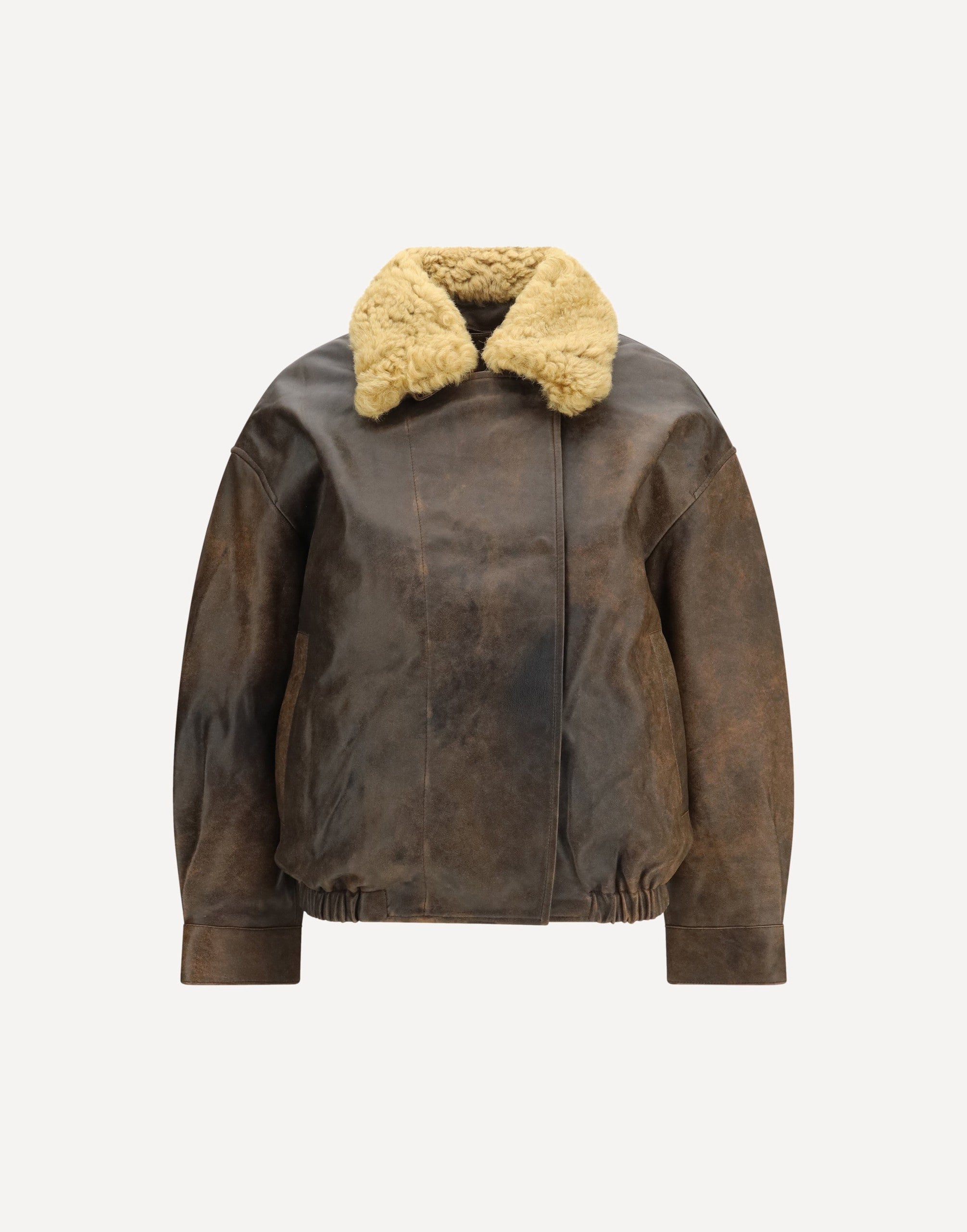 R13 Leather Bomber Jacket