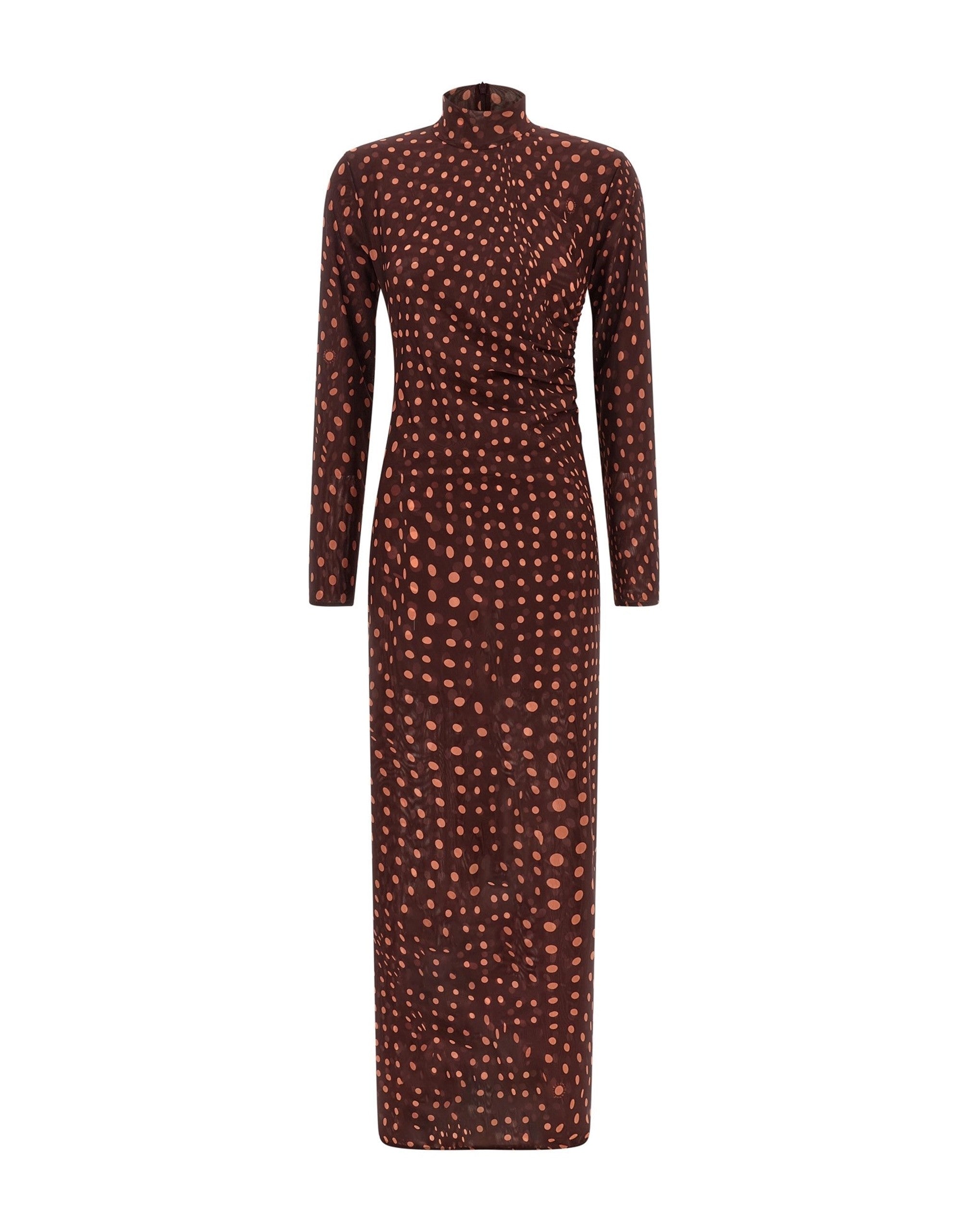 Stella McCartney Polka Dot Mesh Dress