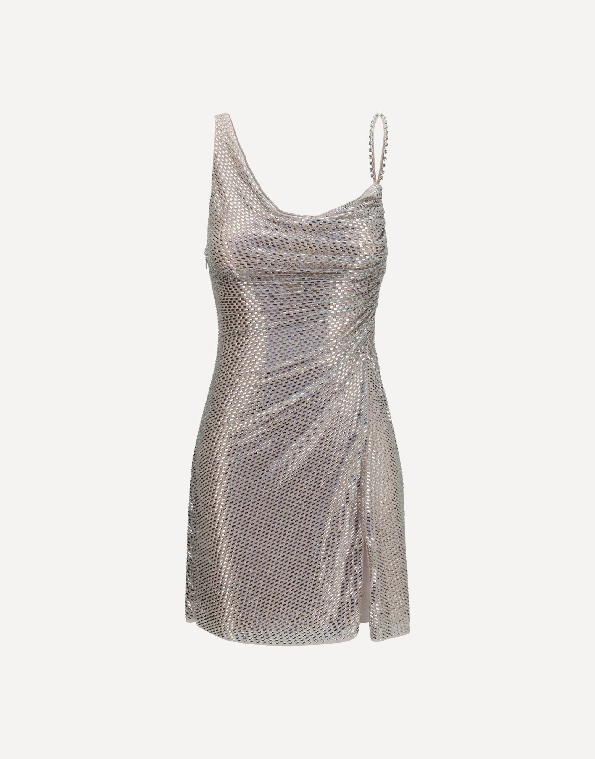 Self-Portrait Sequins Draped Dress