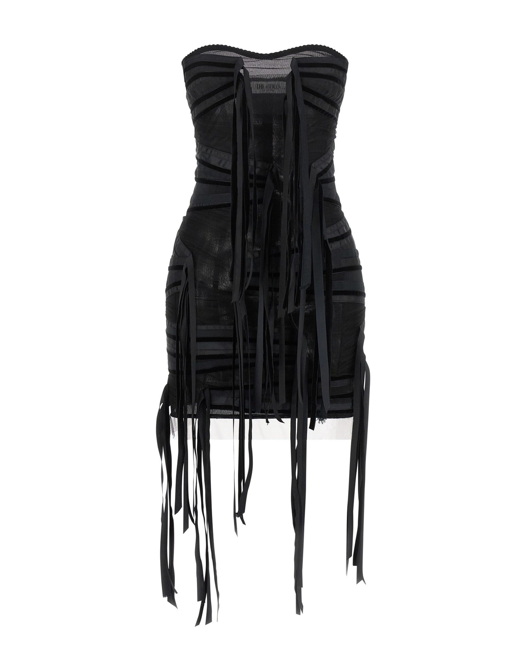 The Attico Ribbon Mini Dress