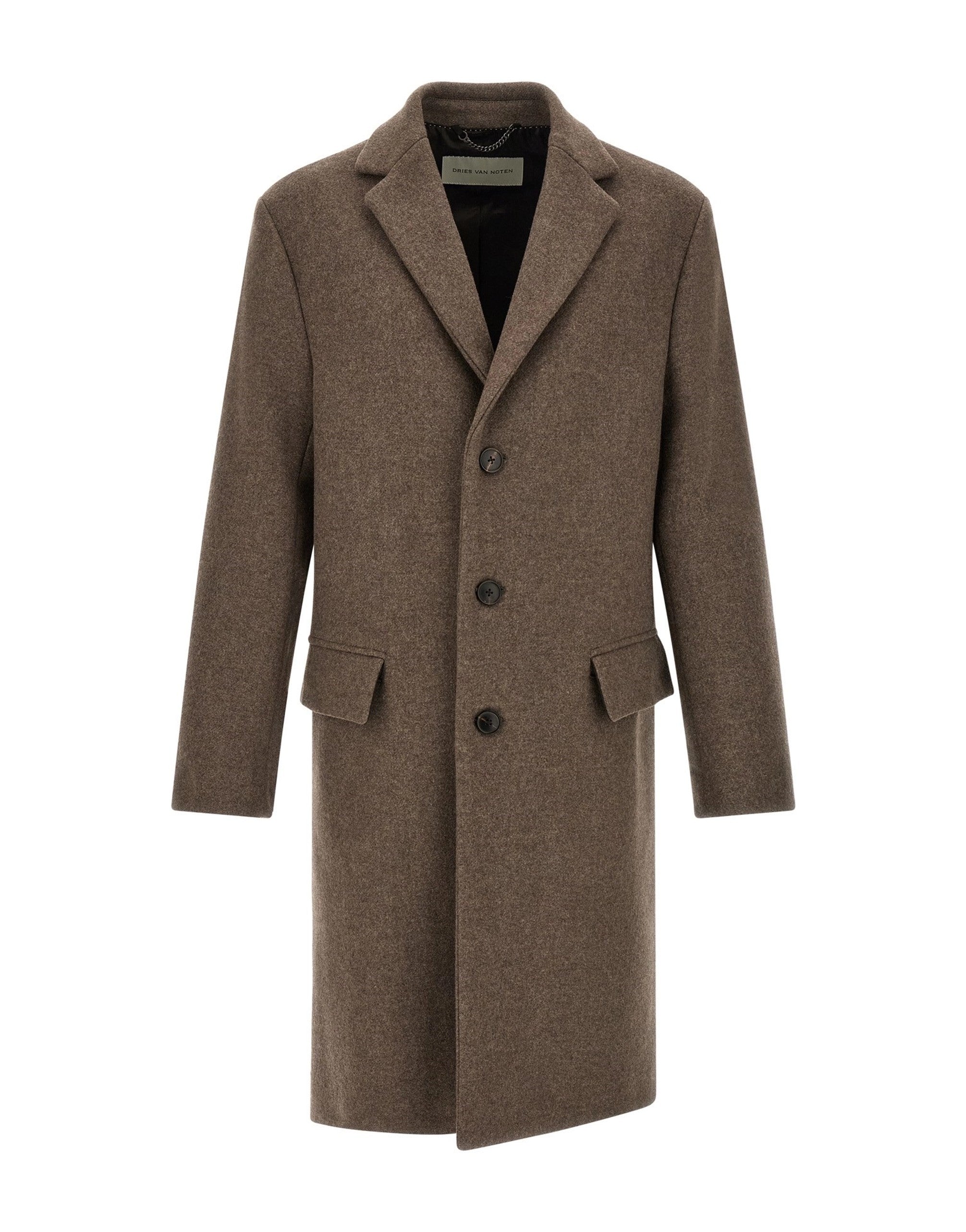 Dries Van Noten Rustic Wool Coat