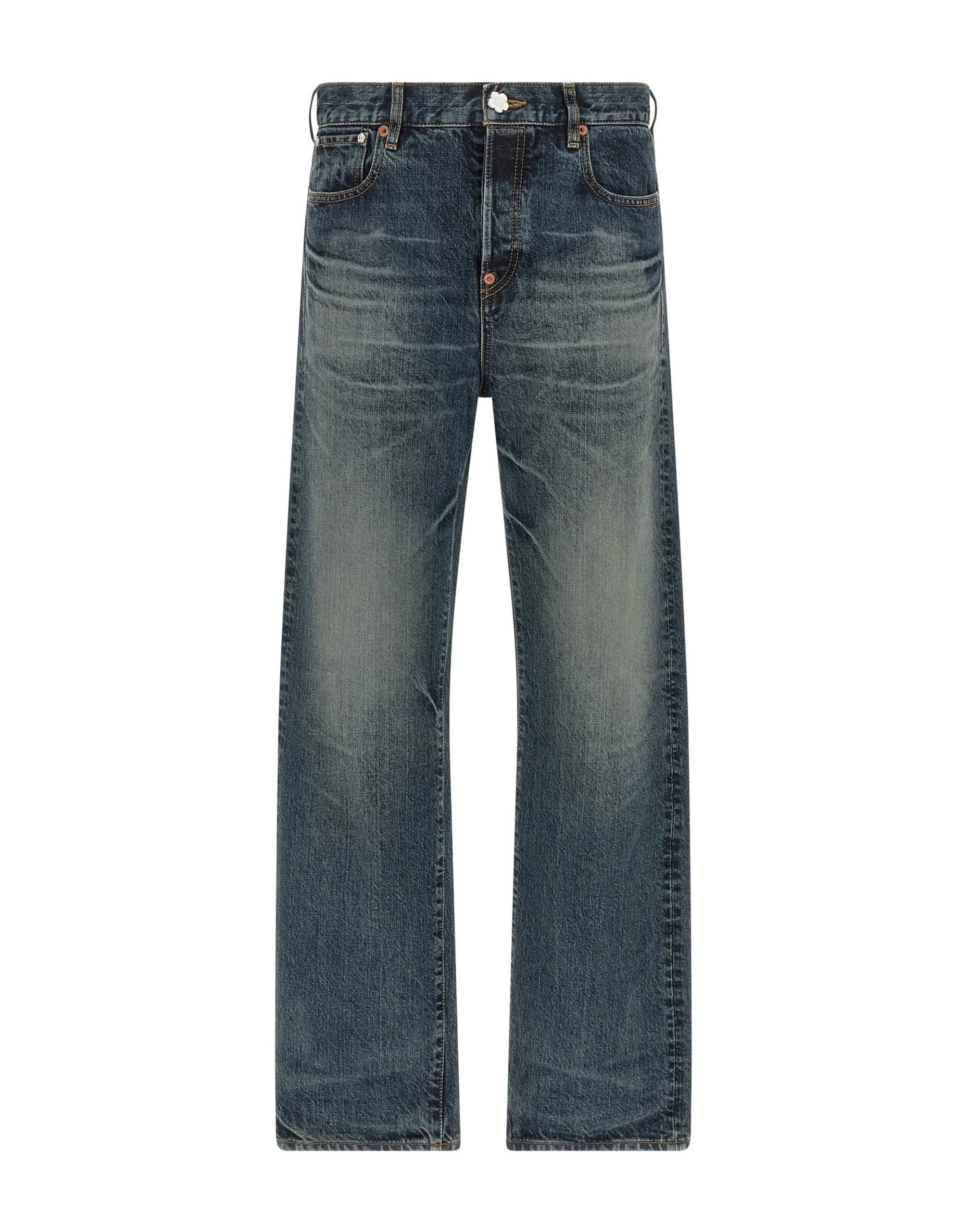 Kenzo Boke Flower Button Jeans