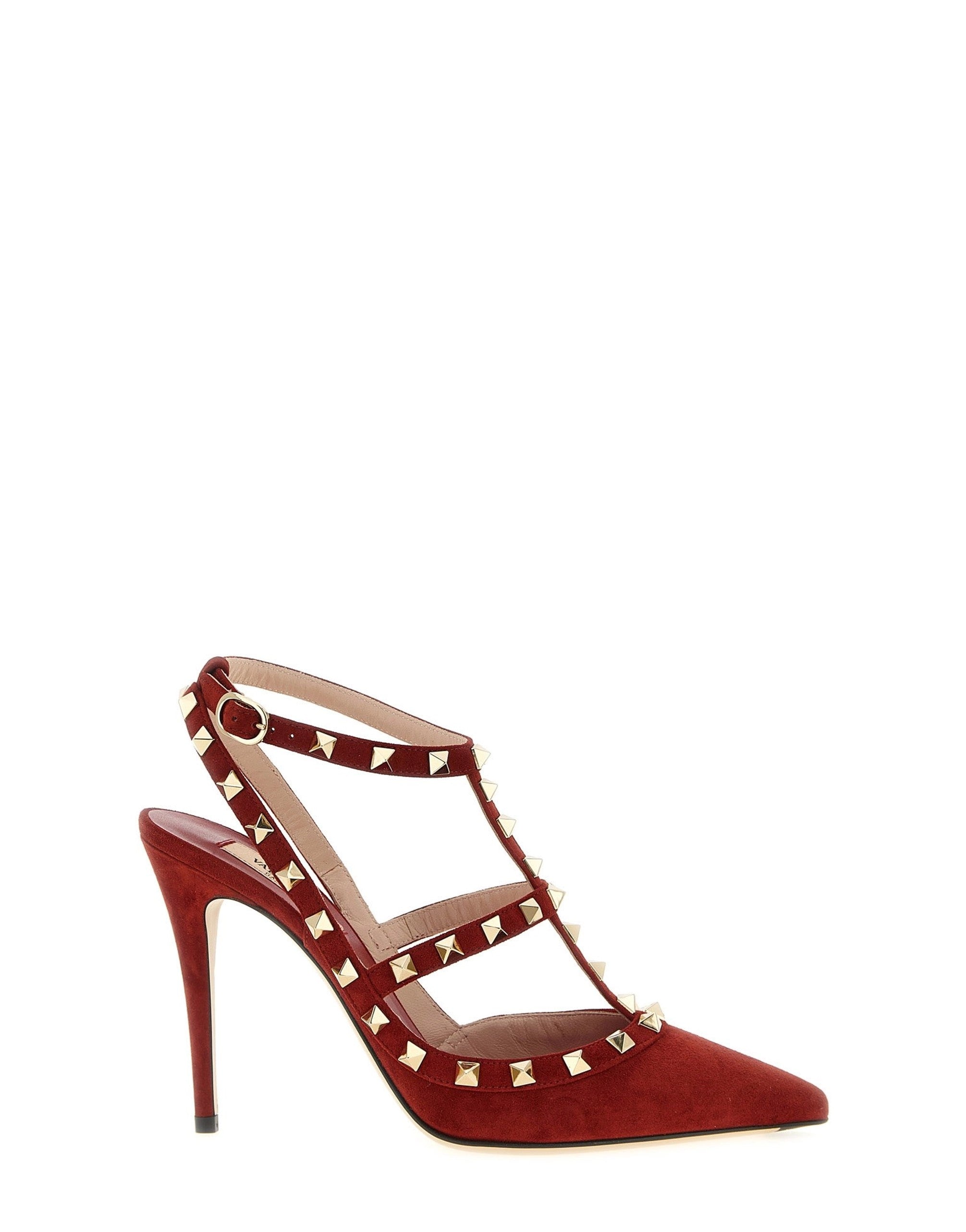 Valentino Garavani Rockstud Ankle Strap Pumps