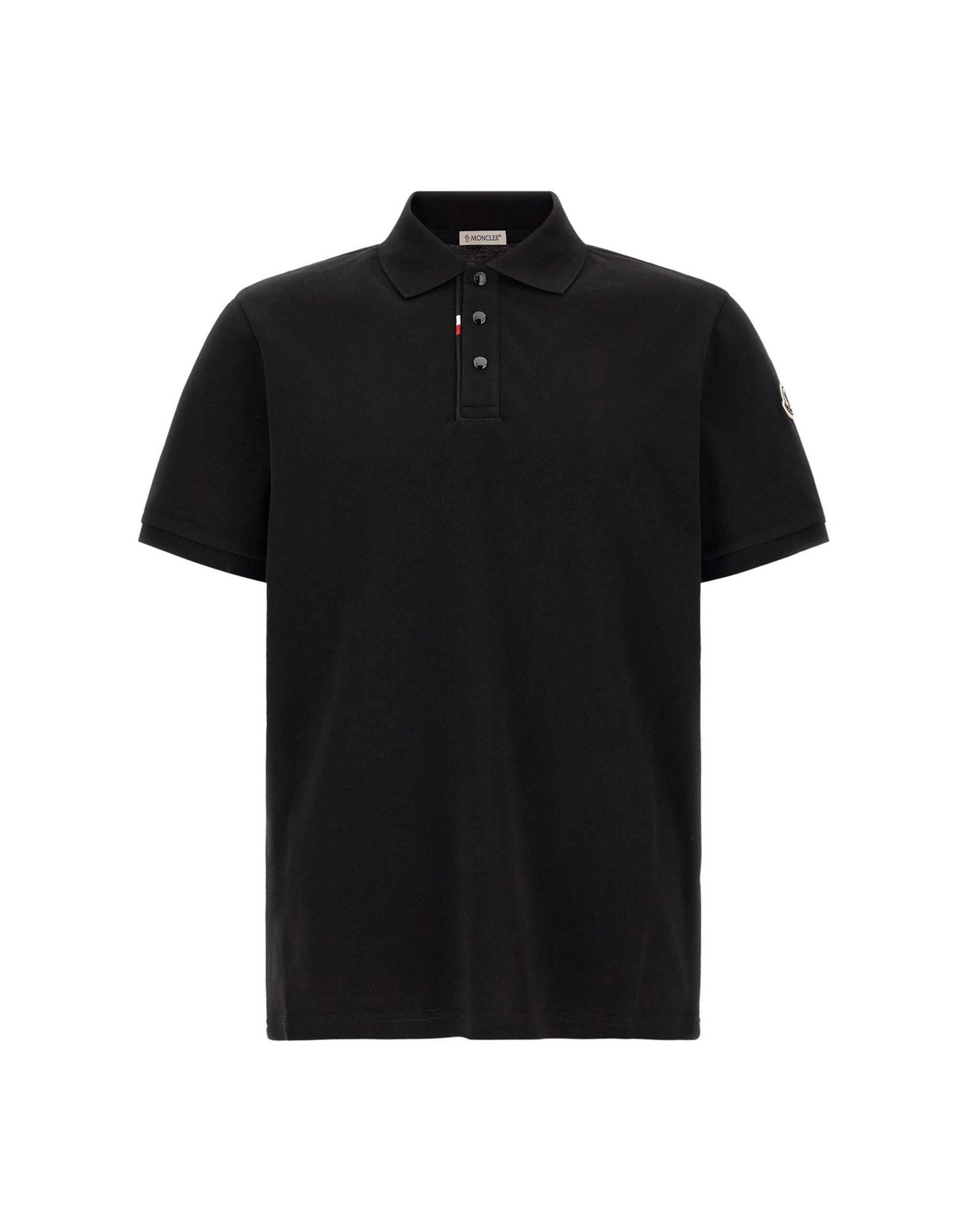 Moncler Tricolor Detail Polo Shirt
