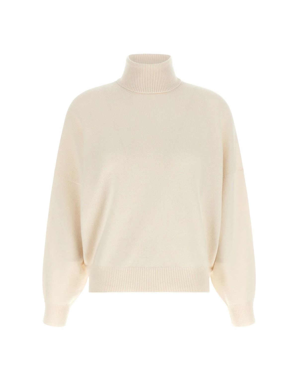 Brunello Cucinelli Ribbed High Neck Beam