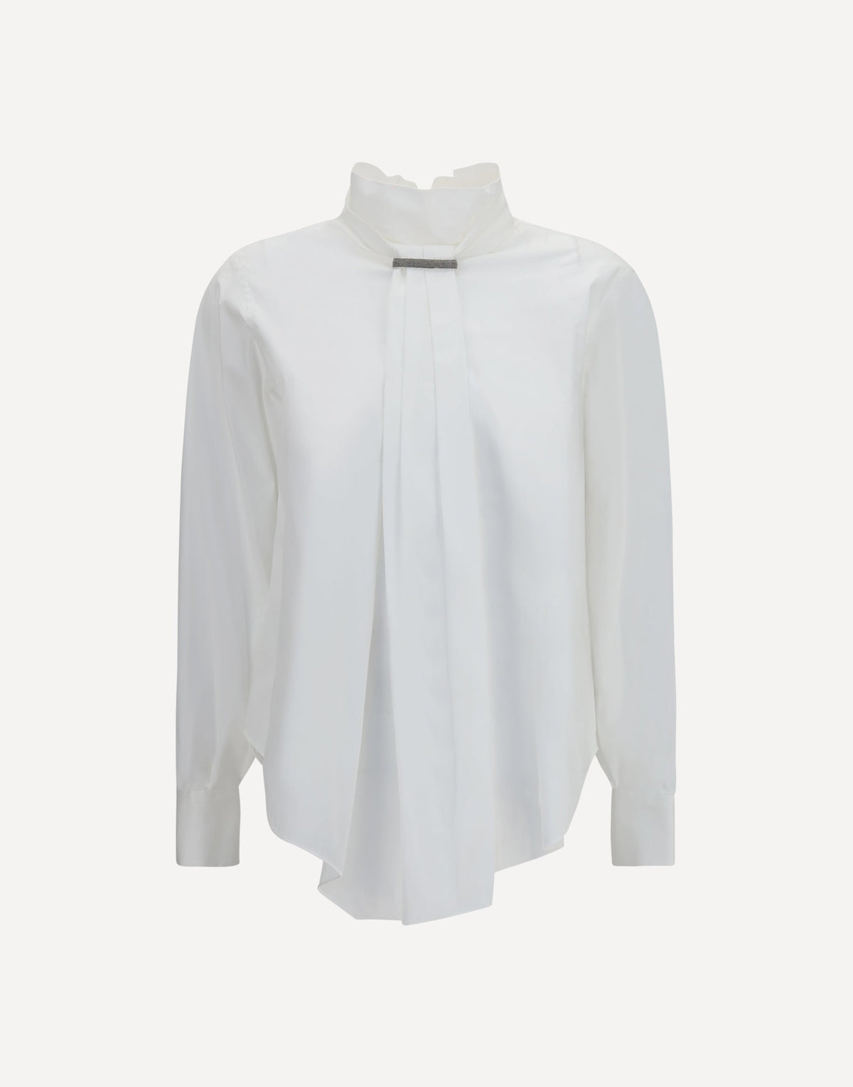 Brunello Cucinelli Blouse With Monili Decoration