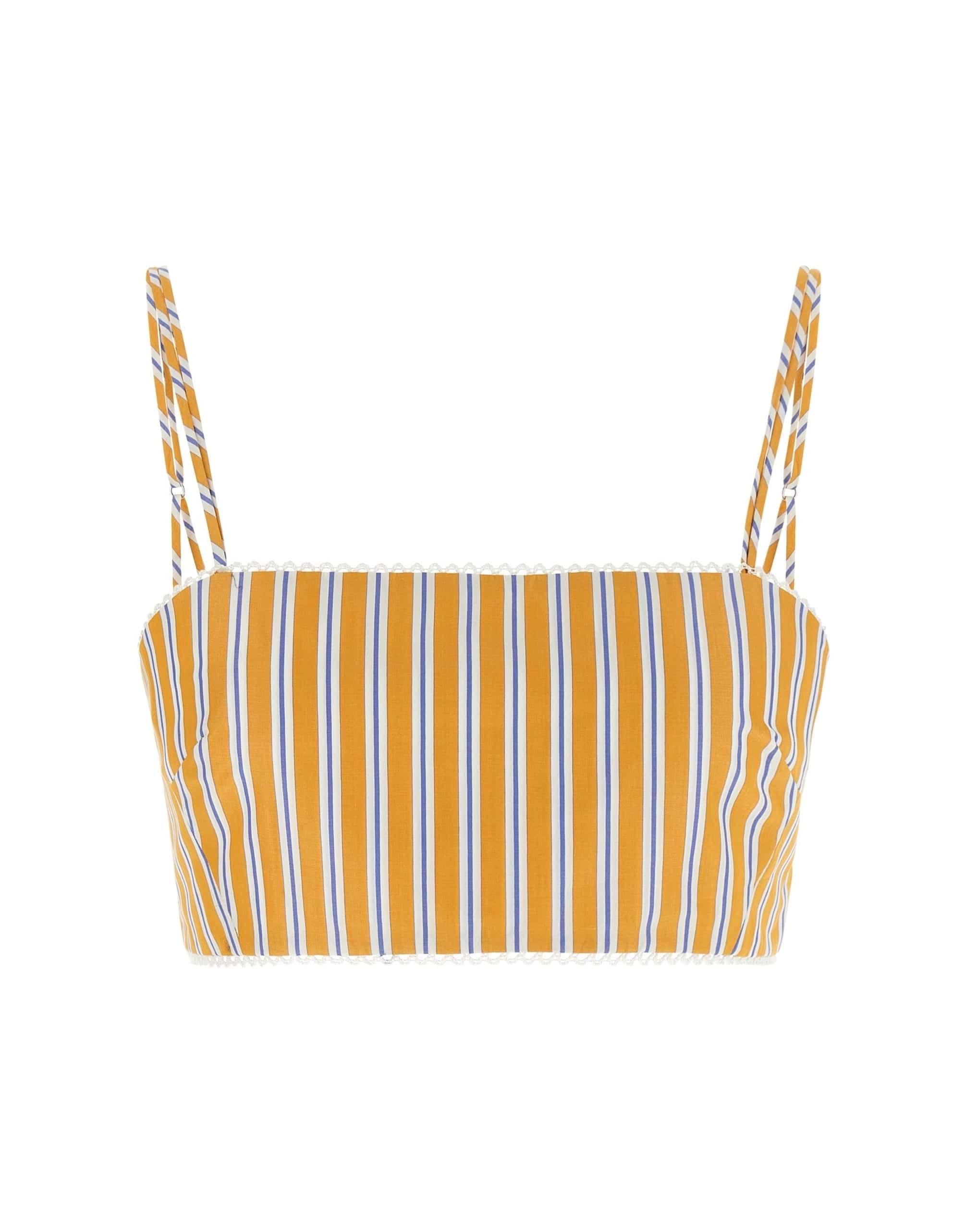 The Andamane Carrie Poplin Top