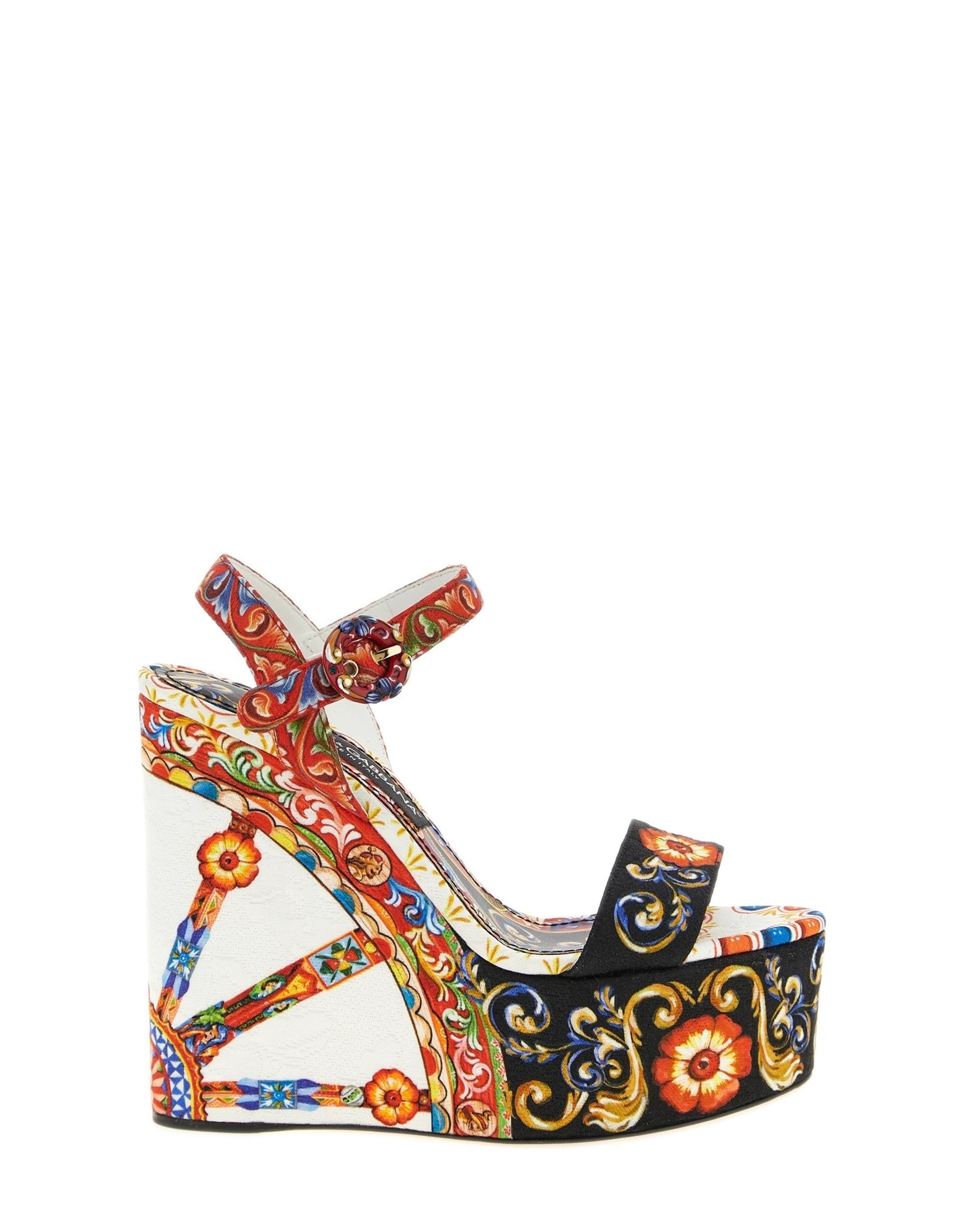 Dolce & Gabbana Keira Wedge Sandals