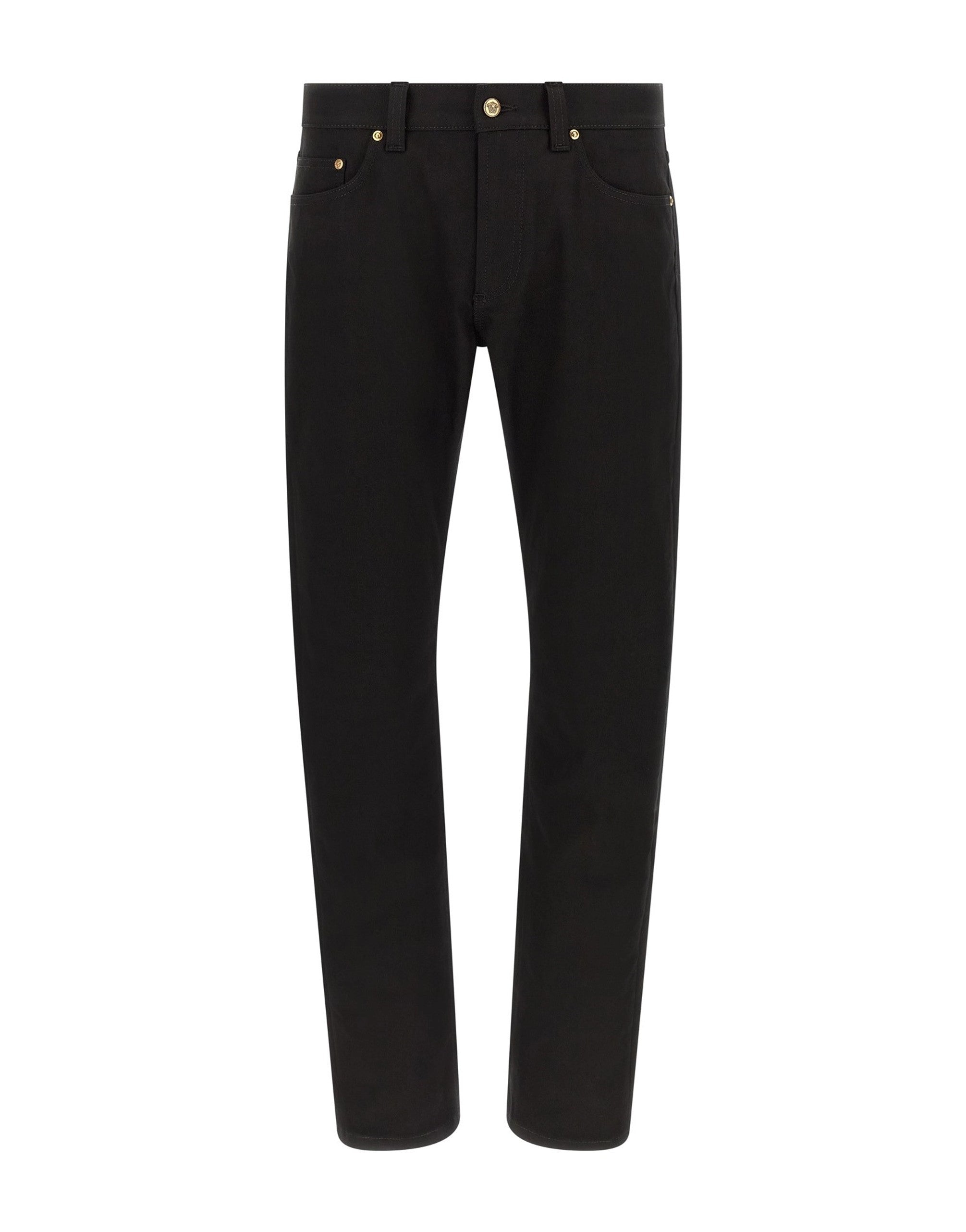 Versace Medusa Embroidery Jeans