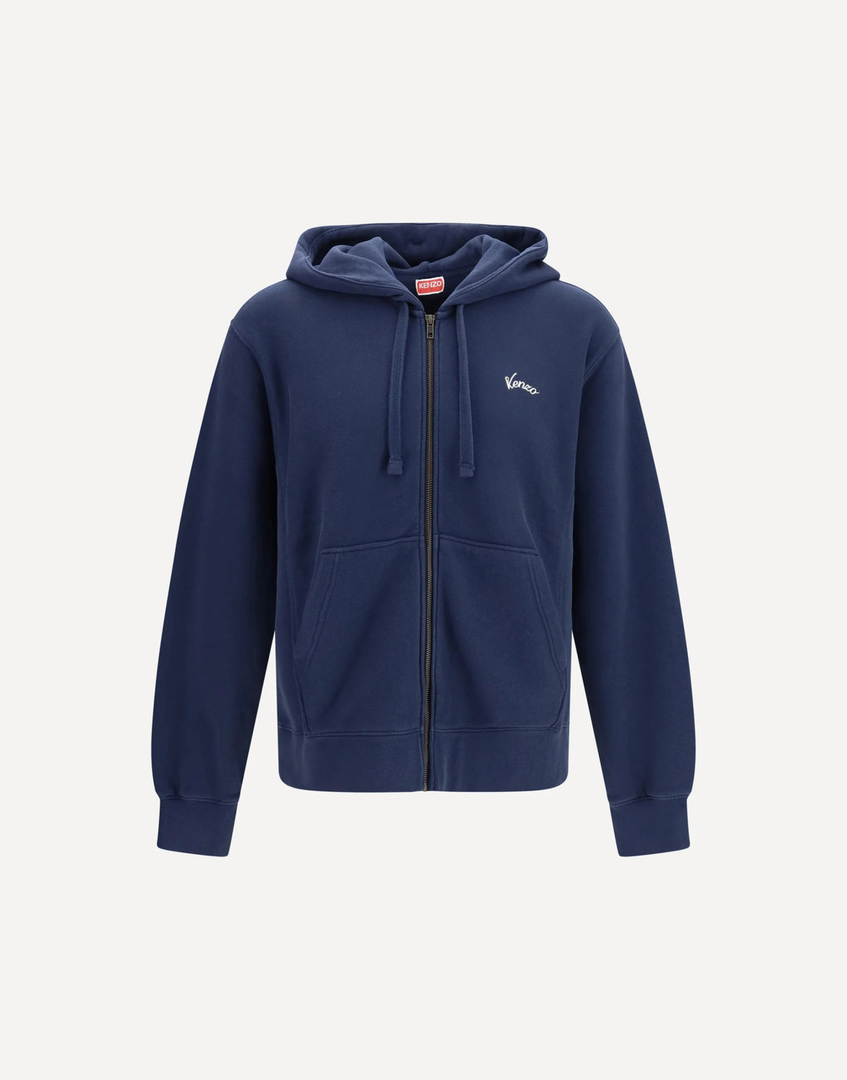 Kenzo Eiffel Tower Design Cotton Hoodie