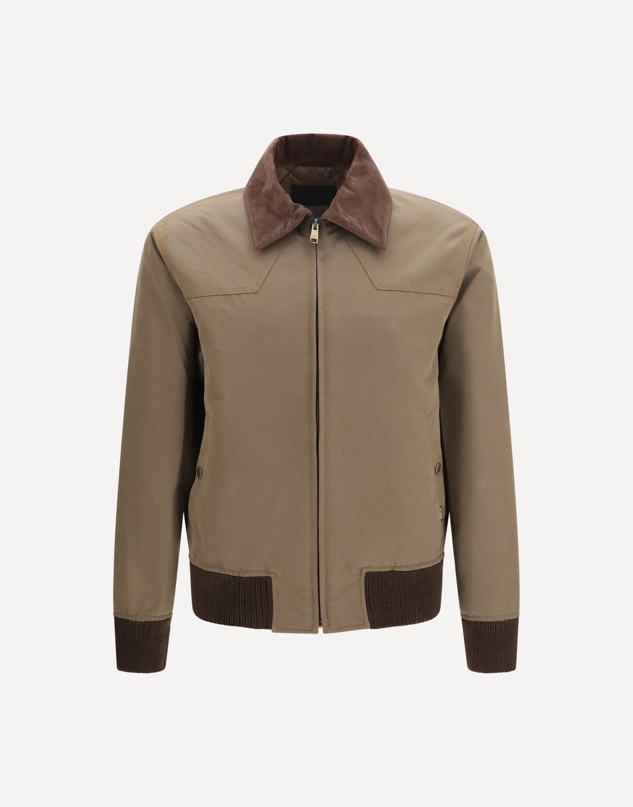 Prada Jacket With Corduroy Collar