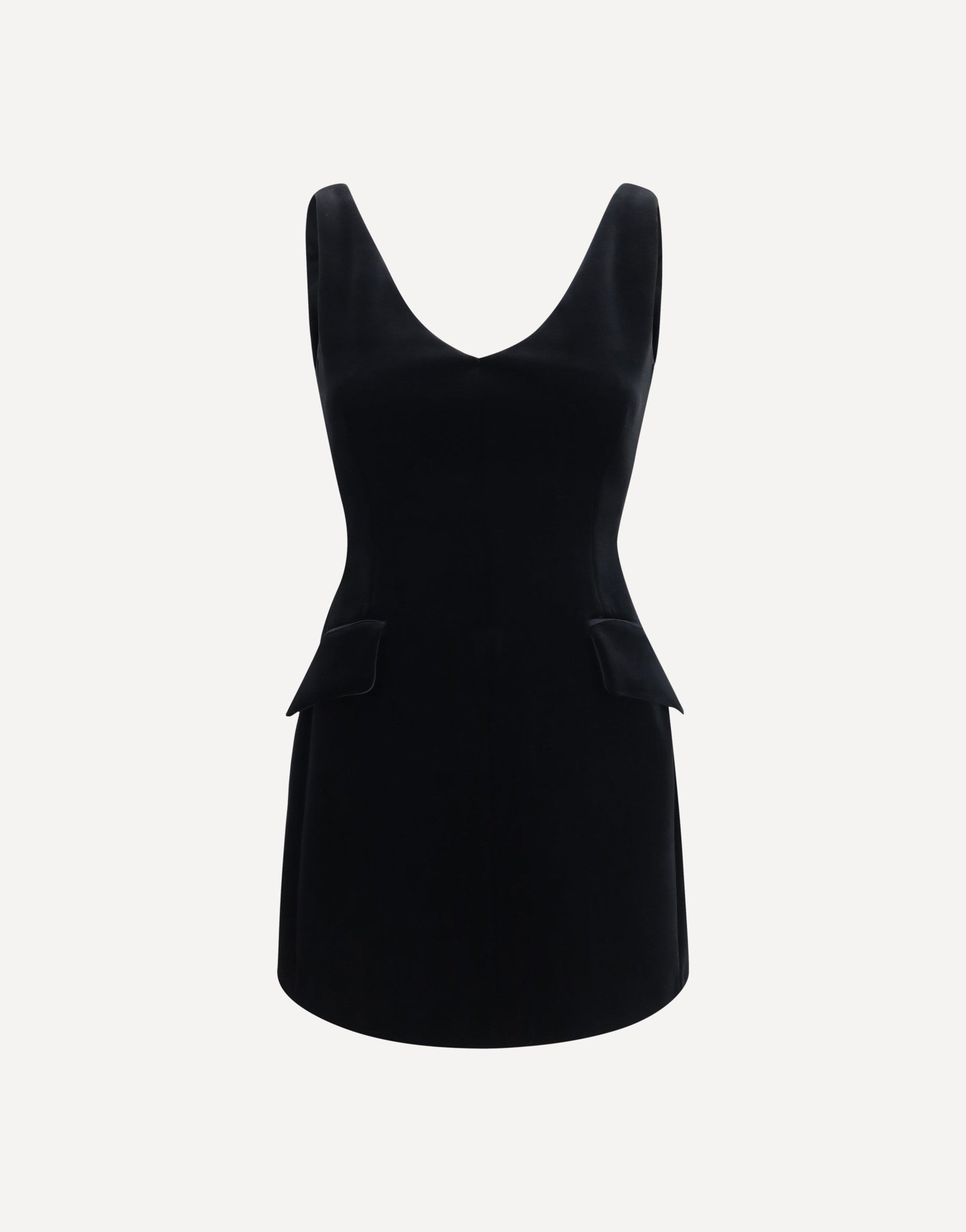 Max Mara Tefrite Structured V-Neck Dress