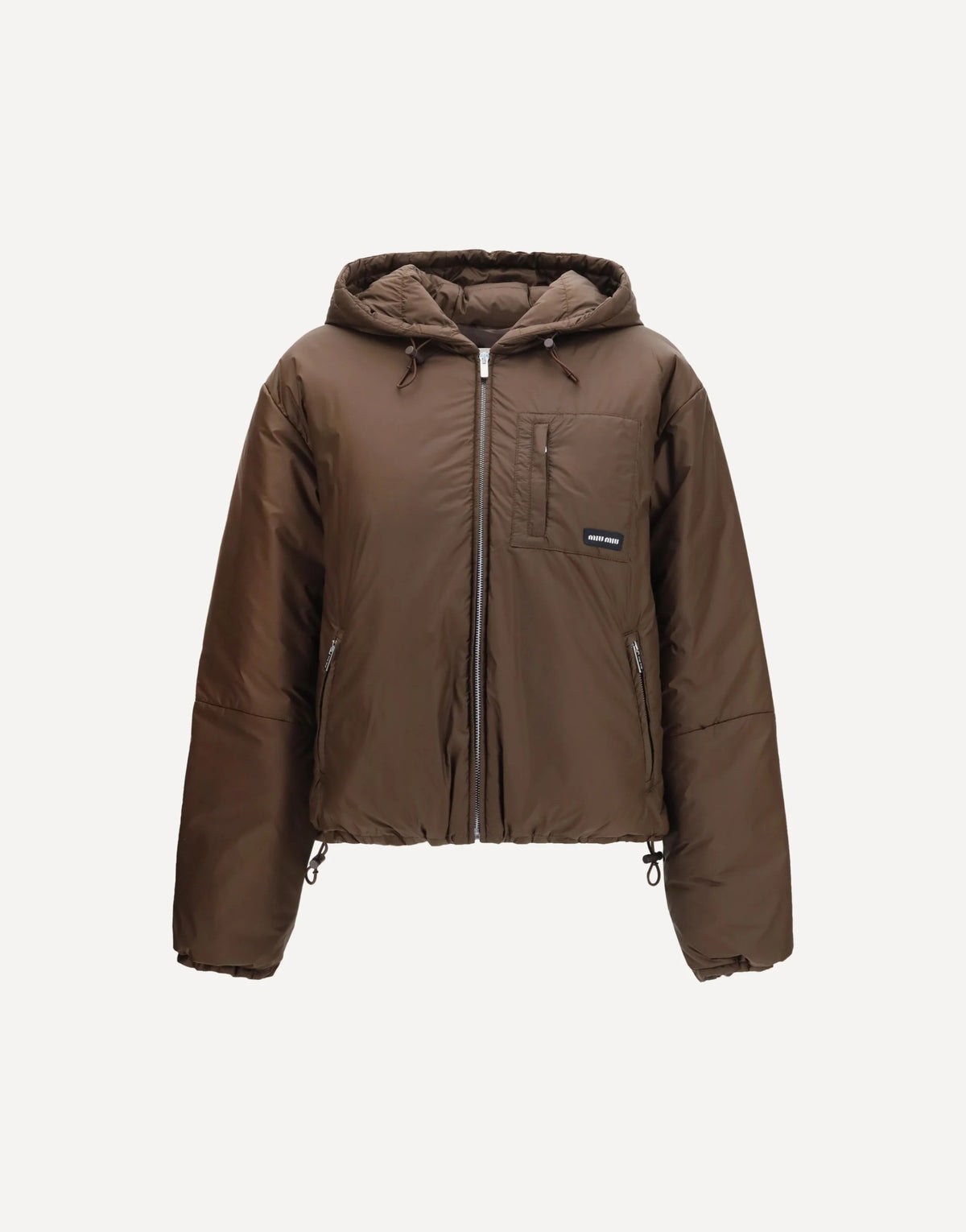 Miu Miu Short Ripstop Down Jacket