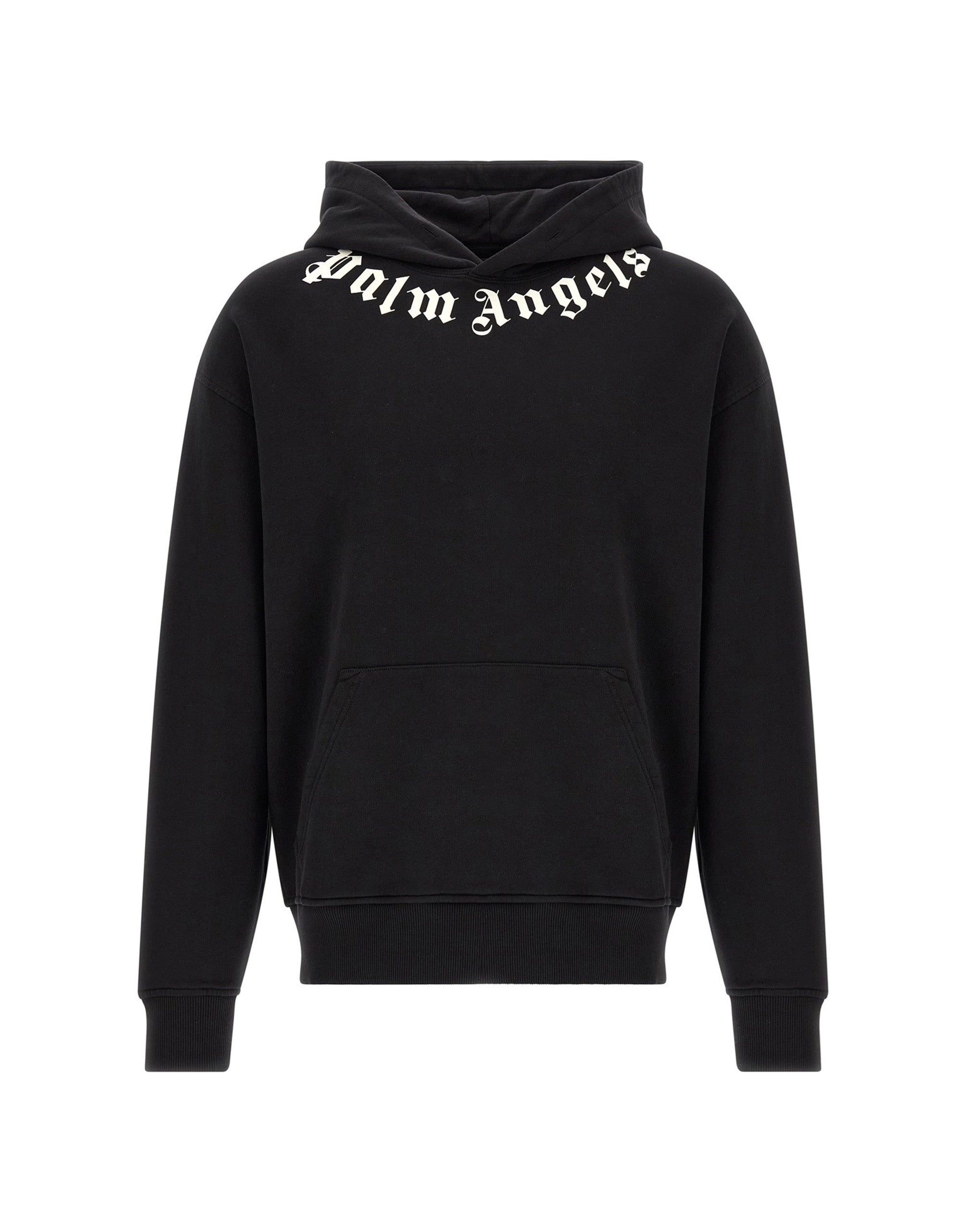 Palm Angels Gothic Logo Hoodie