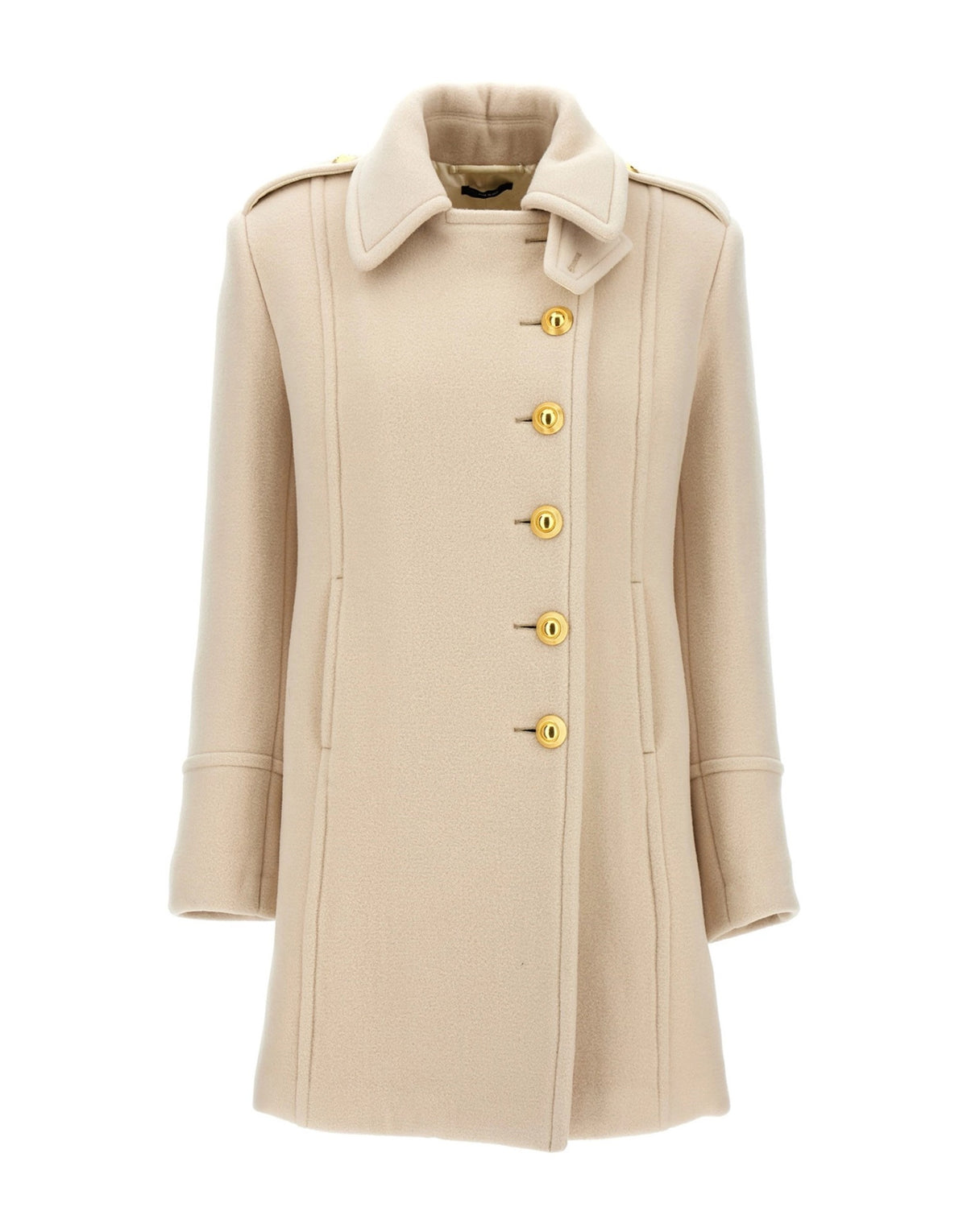 Tom Ford Single-Breasted Wool Cashmere Coat