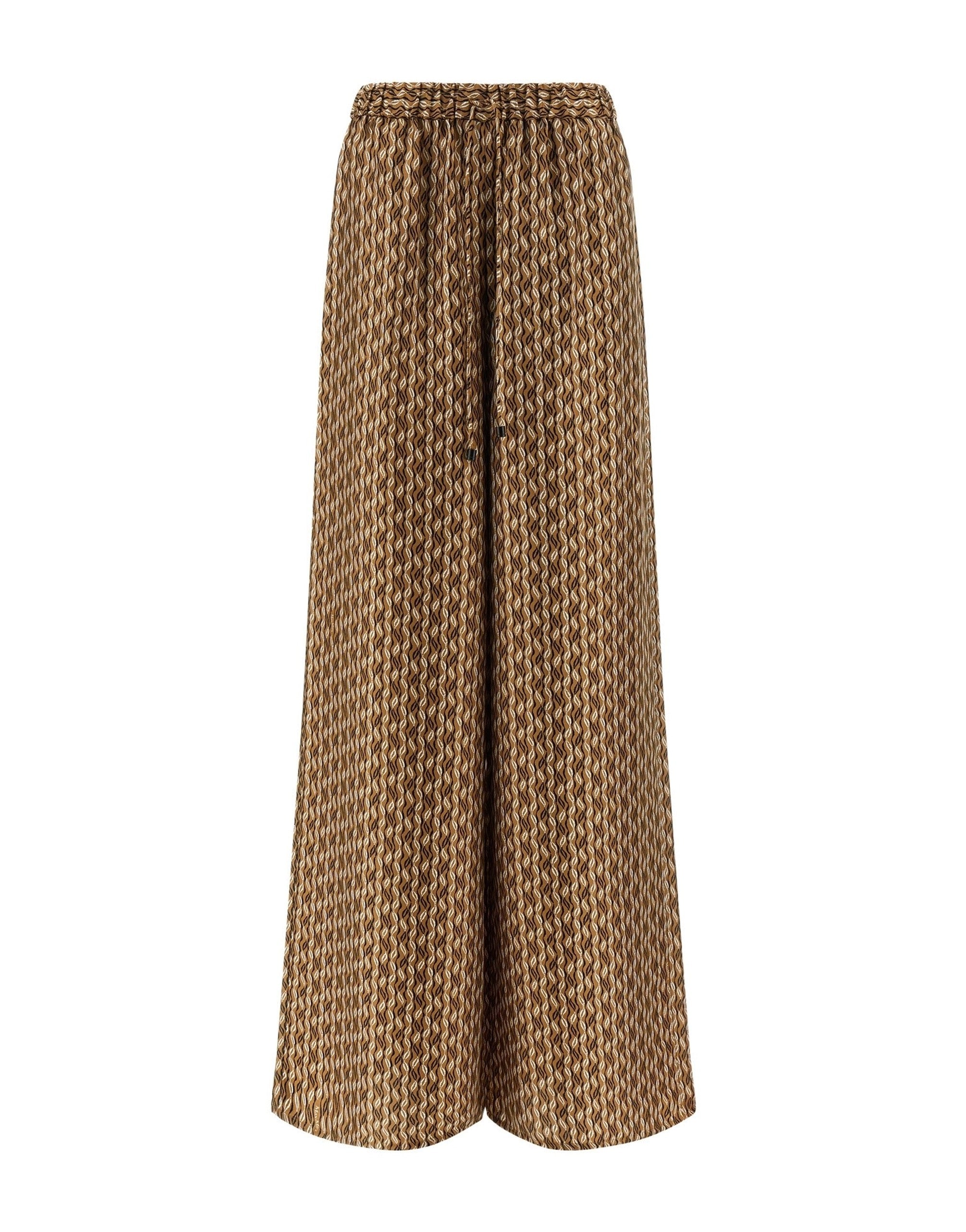 Max Mara Mxmclarino Printed Silk Pants