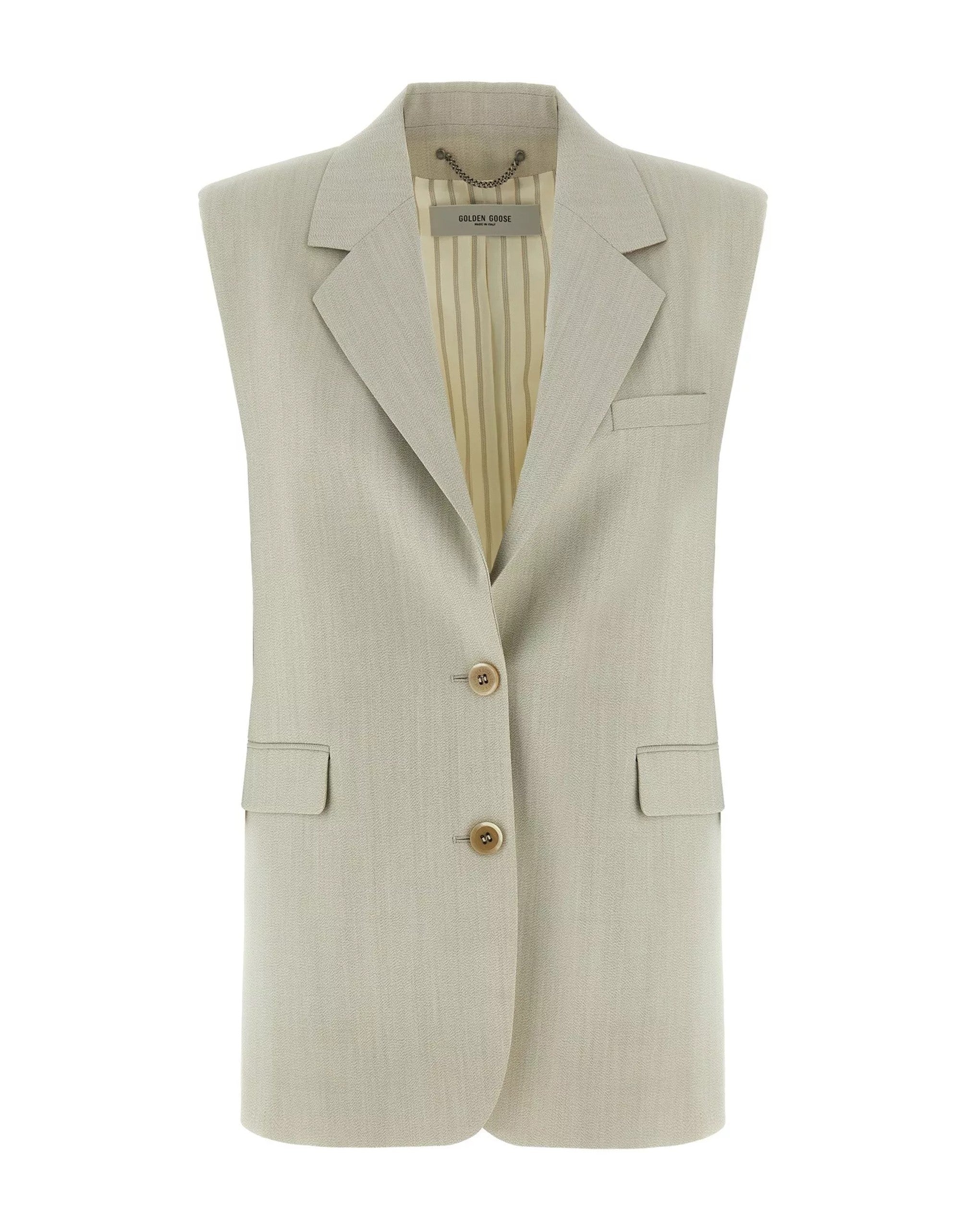 Golden Goose Nicole Single-Breasted Vest