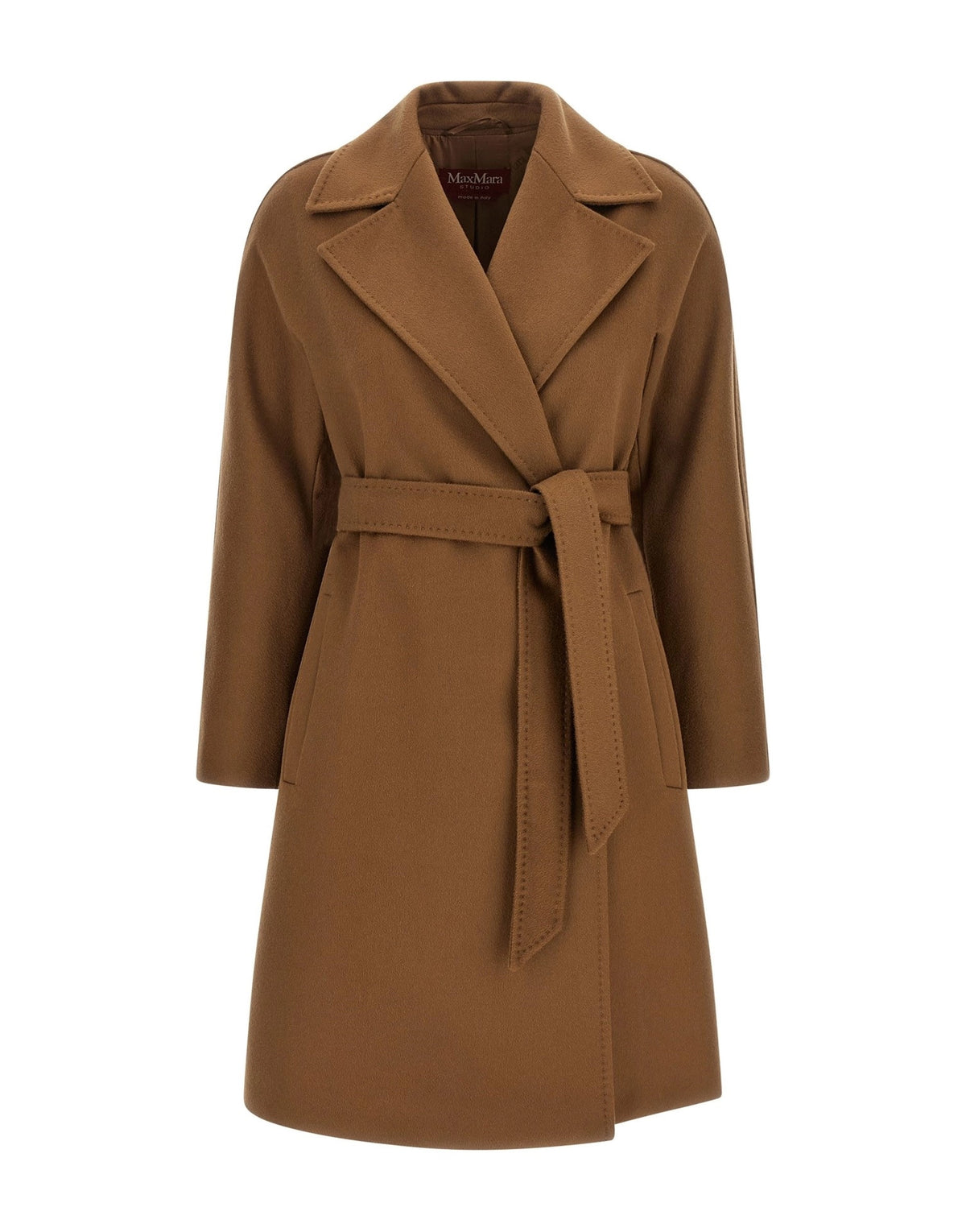 Max Mara Ravenna Wool Belted Coat