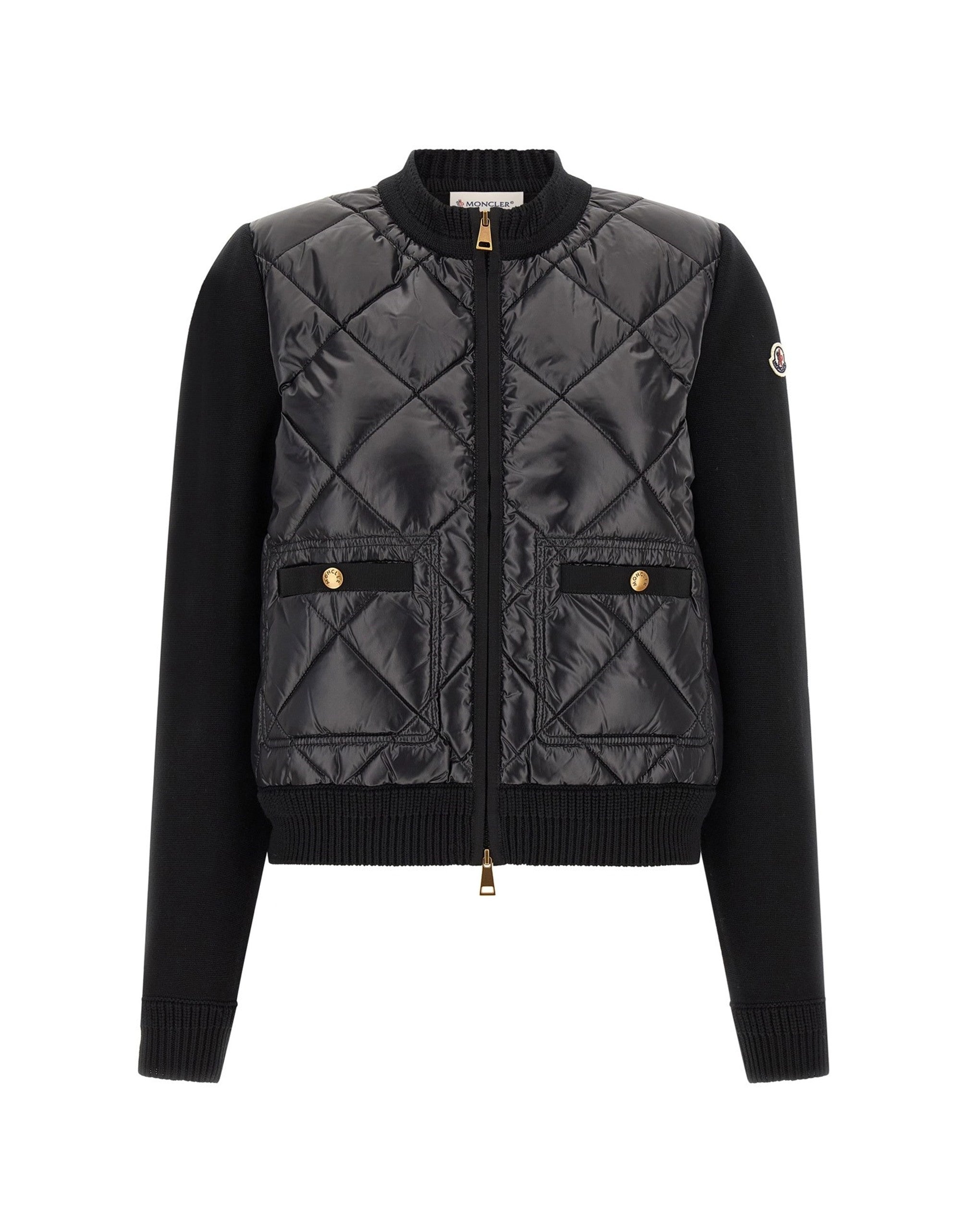 Moncler Quilted Padded Cardigan