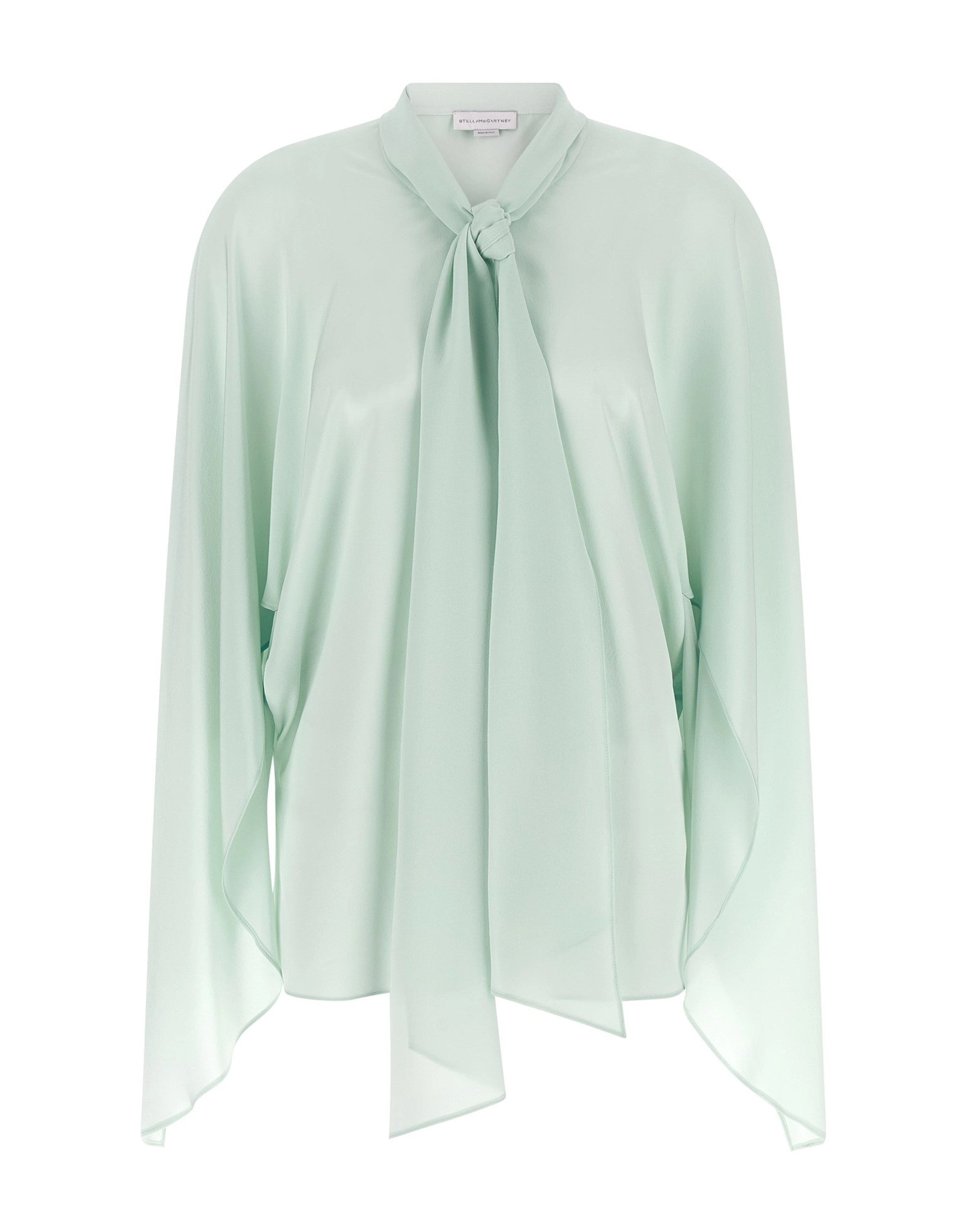 Stella McCartney Lavallière Collar Shirt