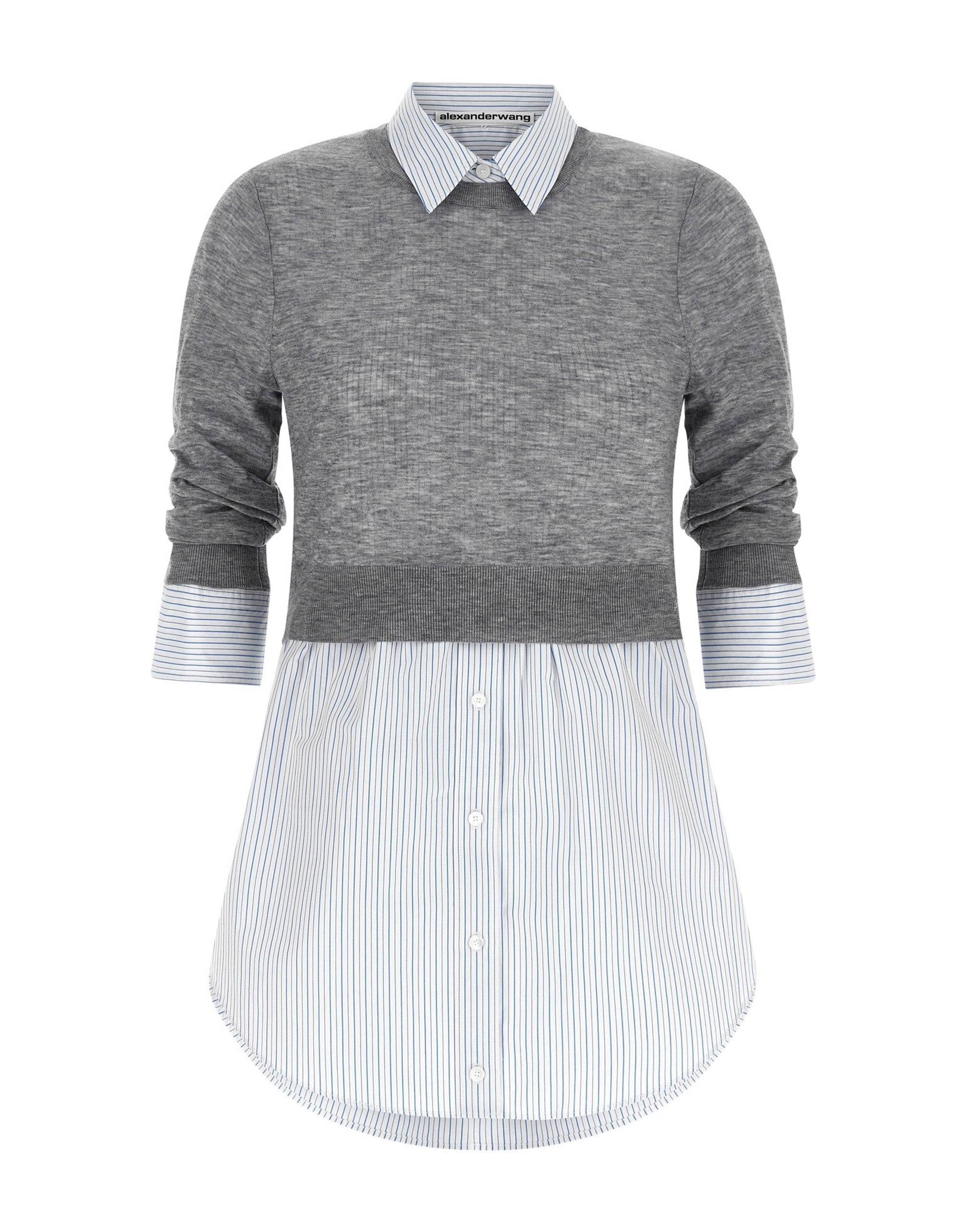 Alexander Wang Knitted Trompe L'Oeil Shirt